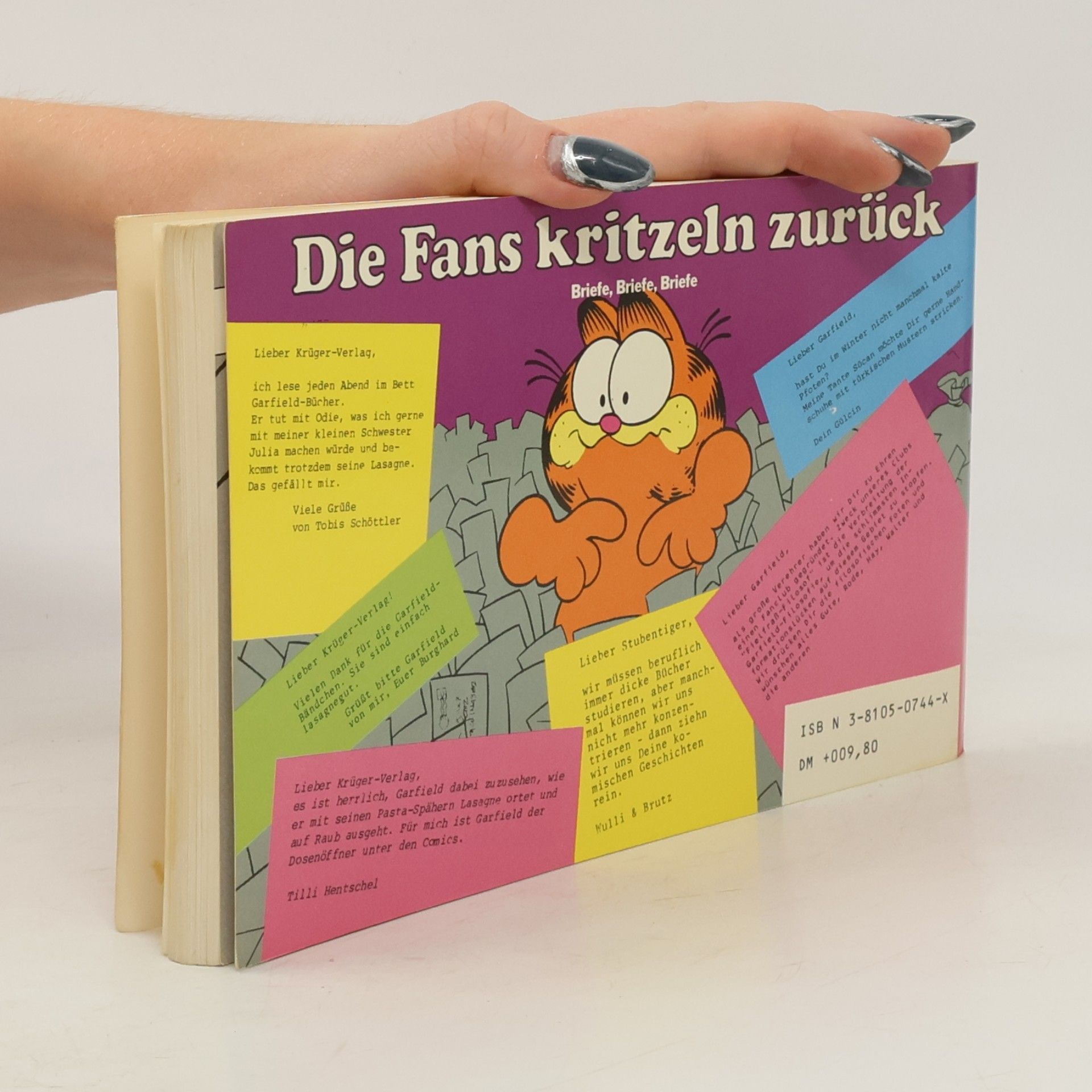 Jim Davis Garfield hat's voll drauf. Sein achtes Buch