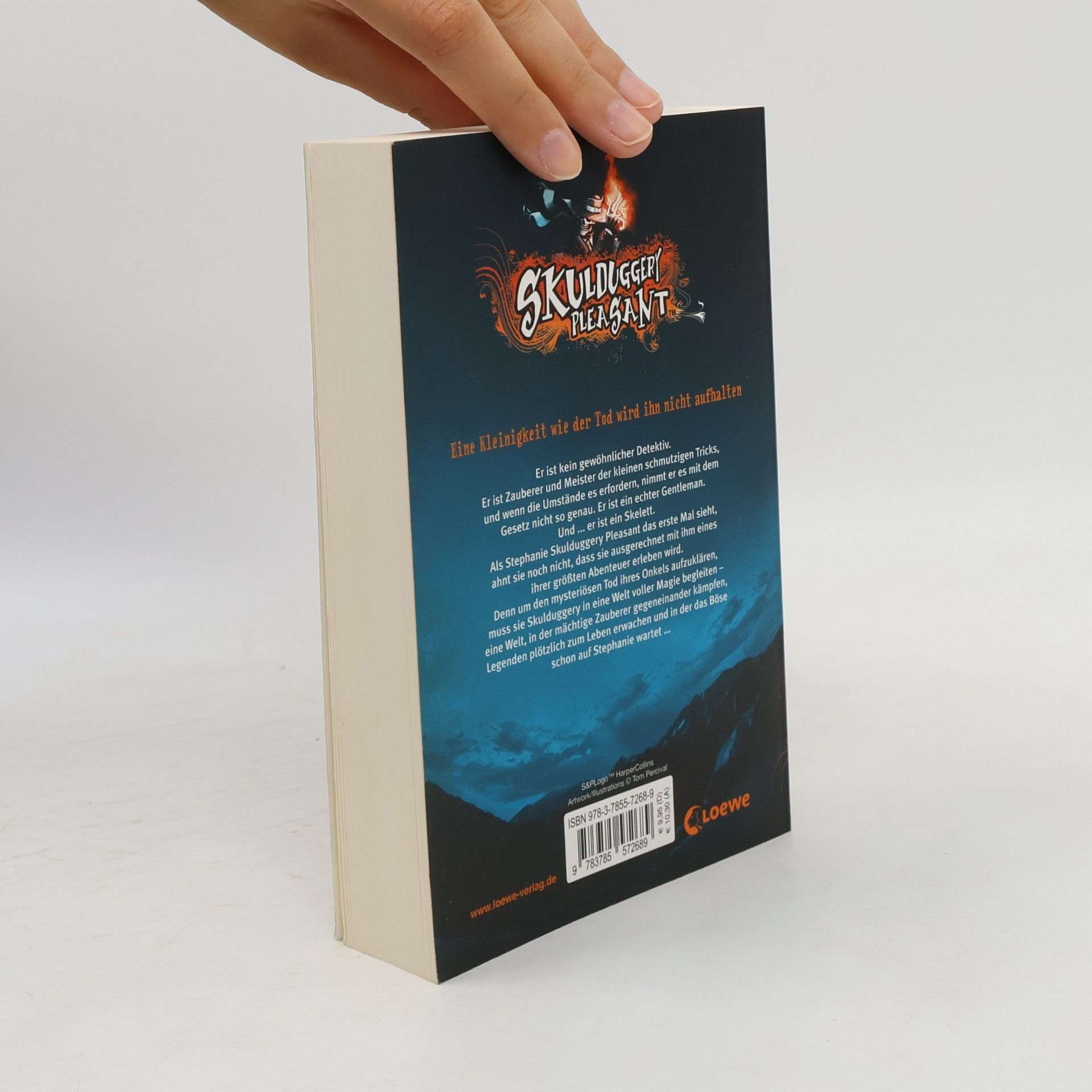 Derek Landy Skulduggery Pleasant: Der Gentleman mit der Feuerhand