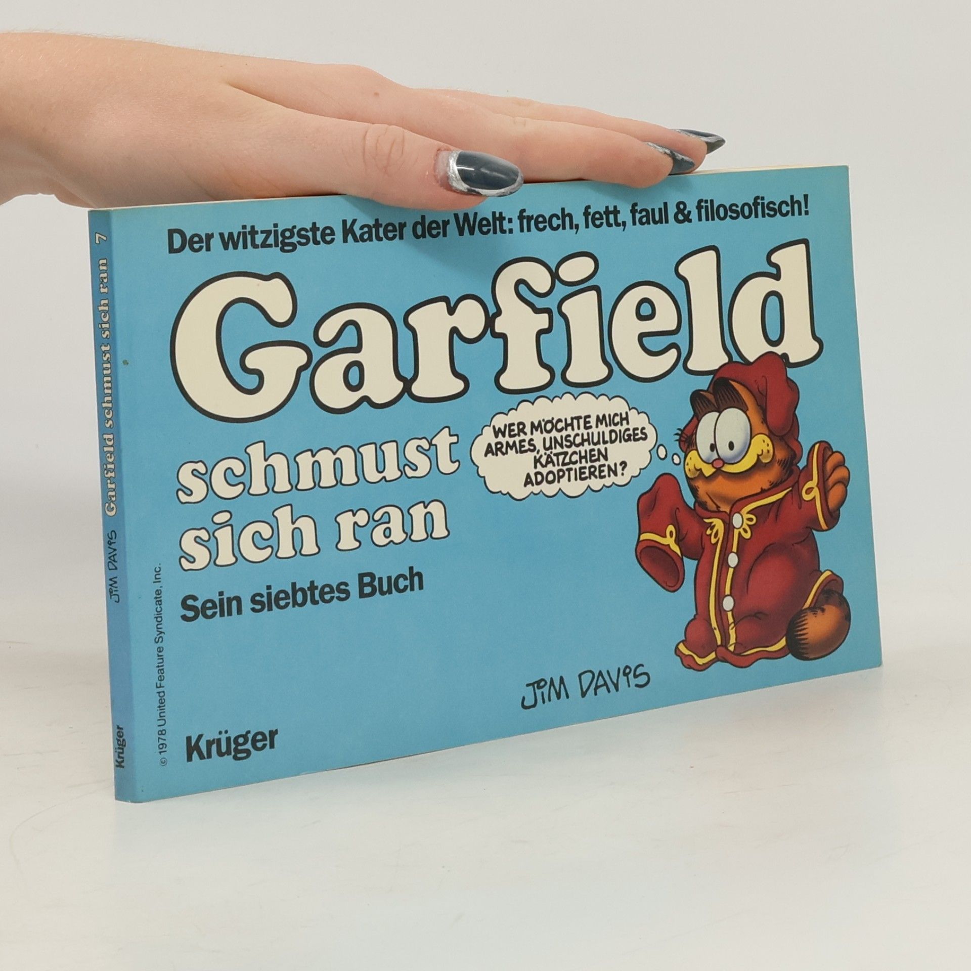 Jim Davis Garfield schmust sich ran