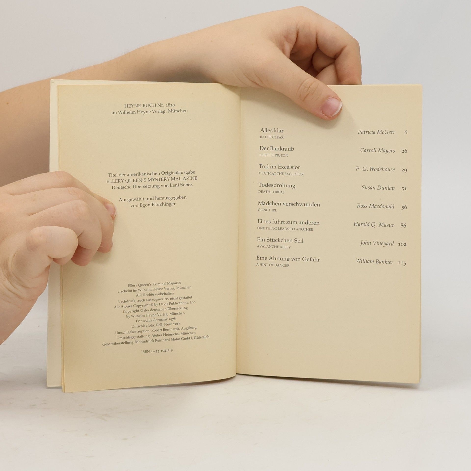Autorenkollektiv Ellery Queen's Kriminal-Magazin