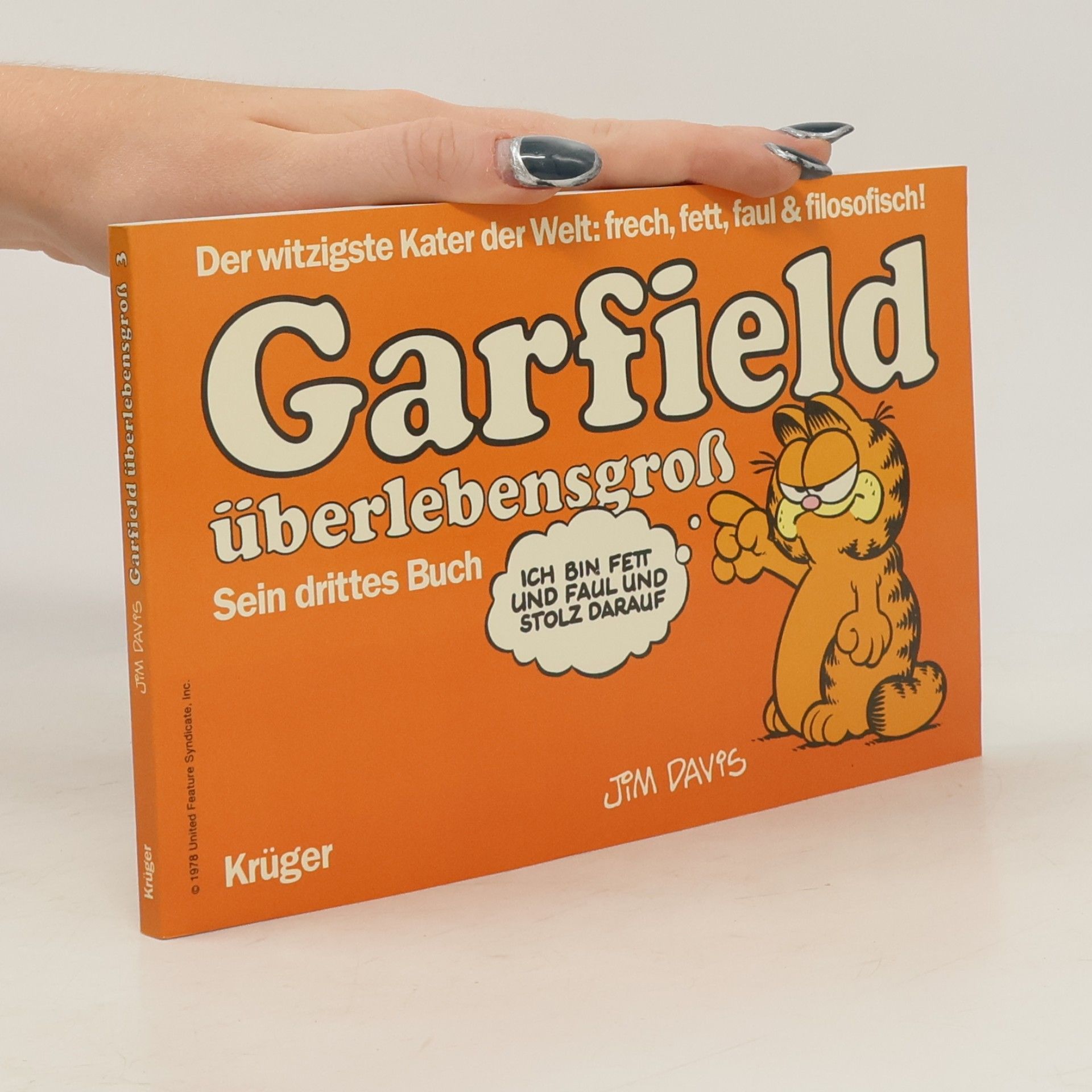 Jim Davis Garfield überlebensgroẞ