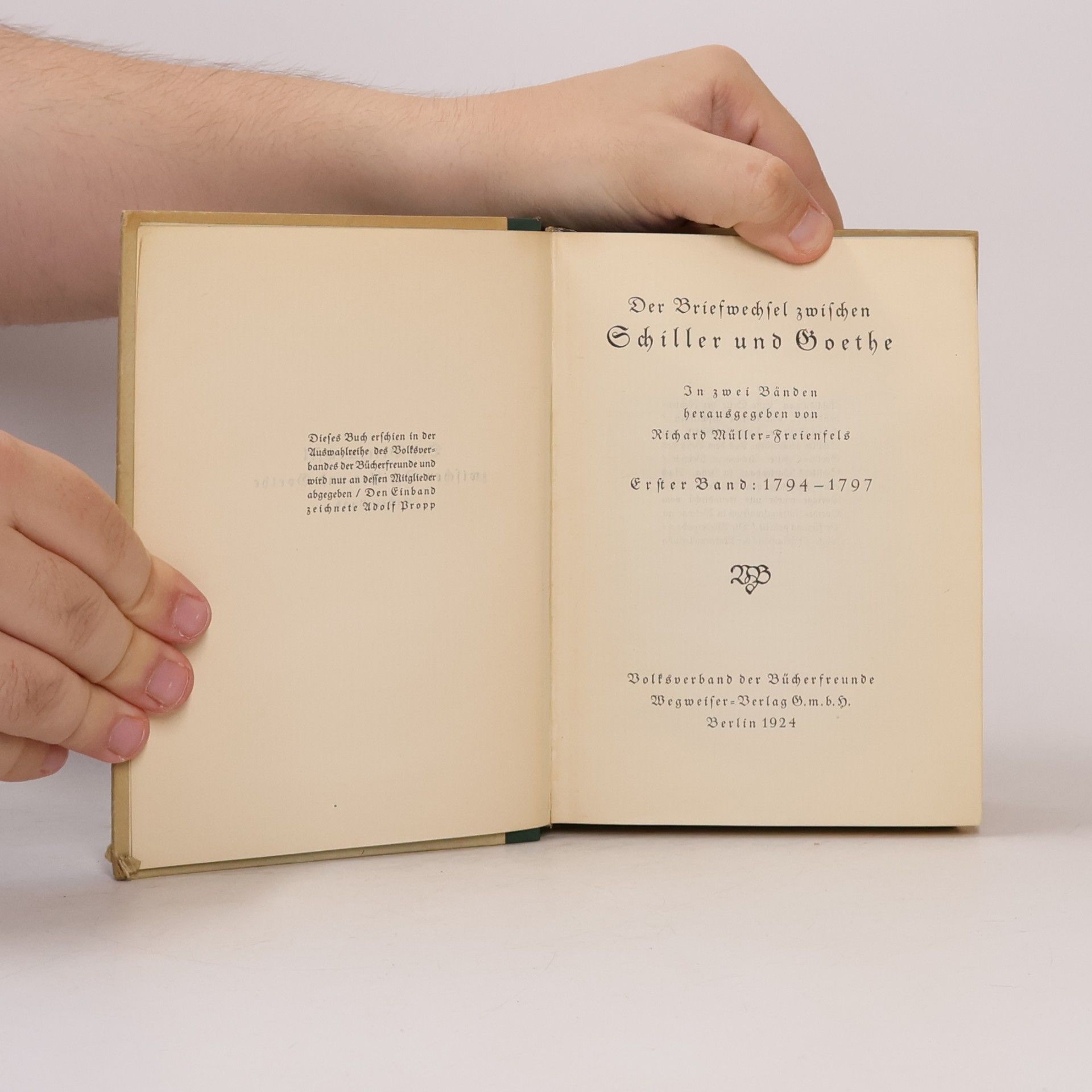 kolektiv Der Briefwechsel zwischen Schiller und Goethe 1