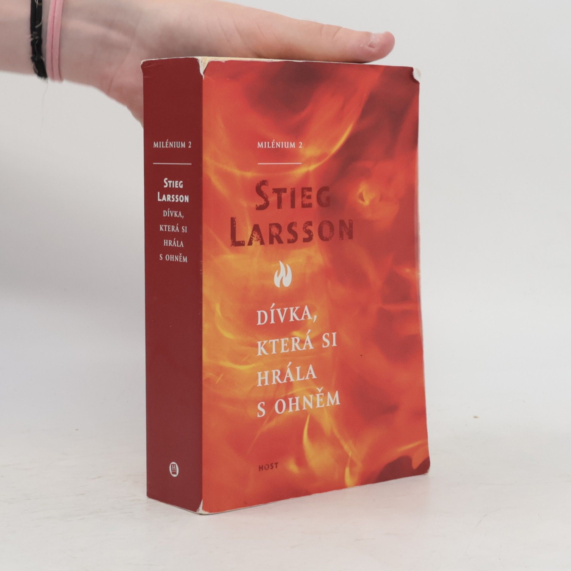 Stieg Larsson Dívka, která si hrála s ohněm