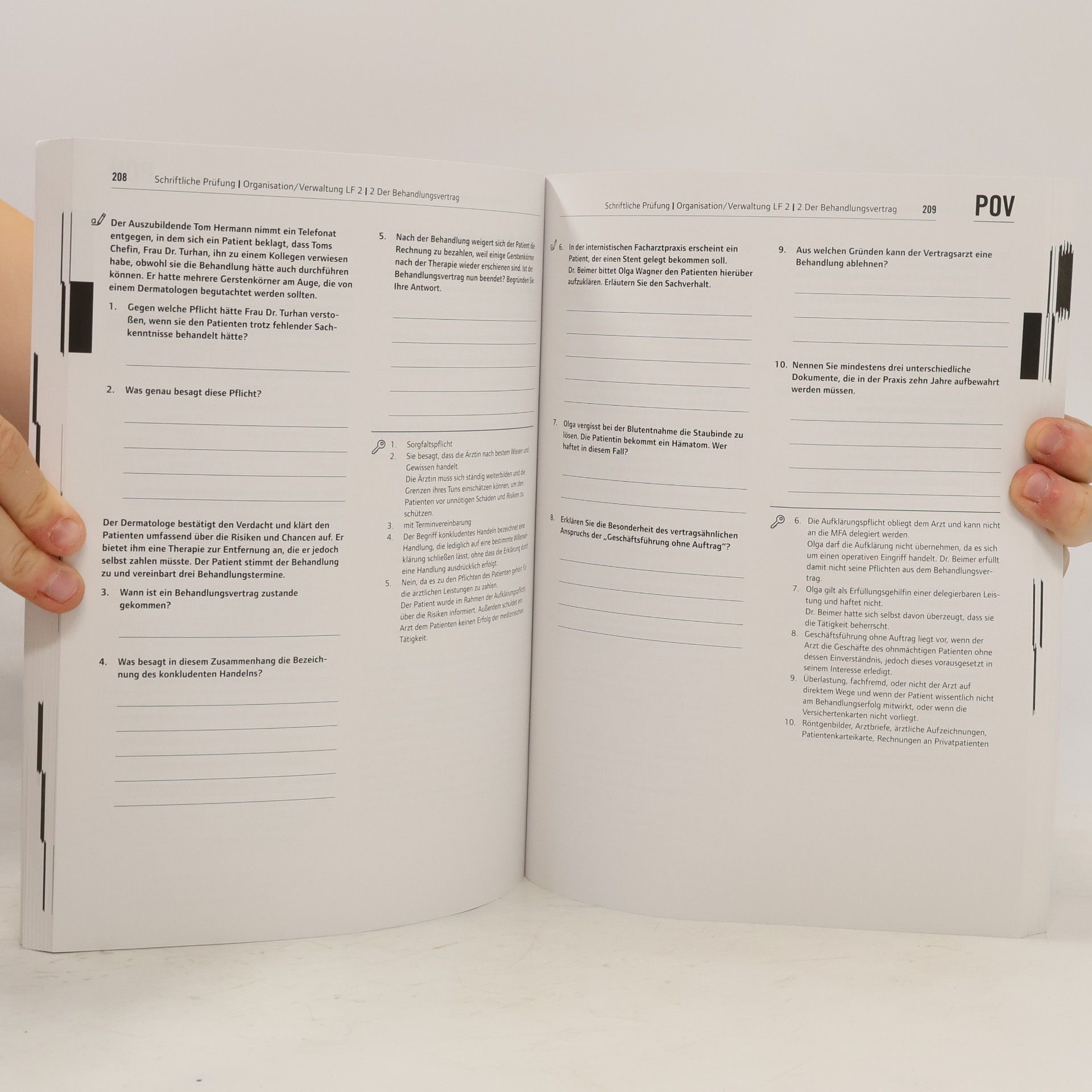 Collectif d'auteurs Medizinische Fachangestellte/... in der Arztpraxis. 1.-3. Ausbildungsjahr. Prüfungsvorbereitung