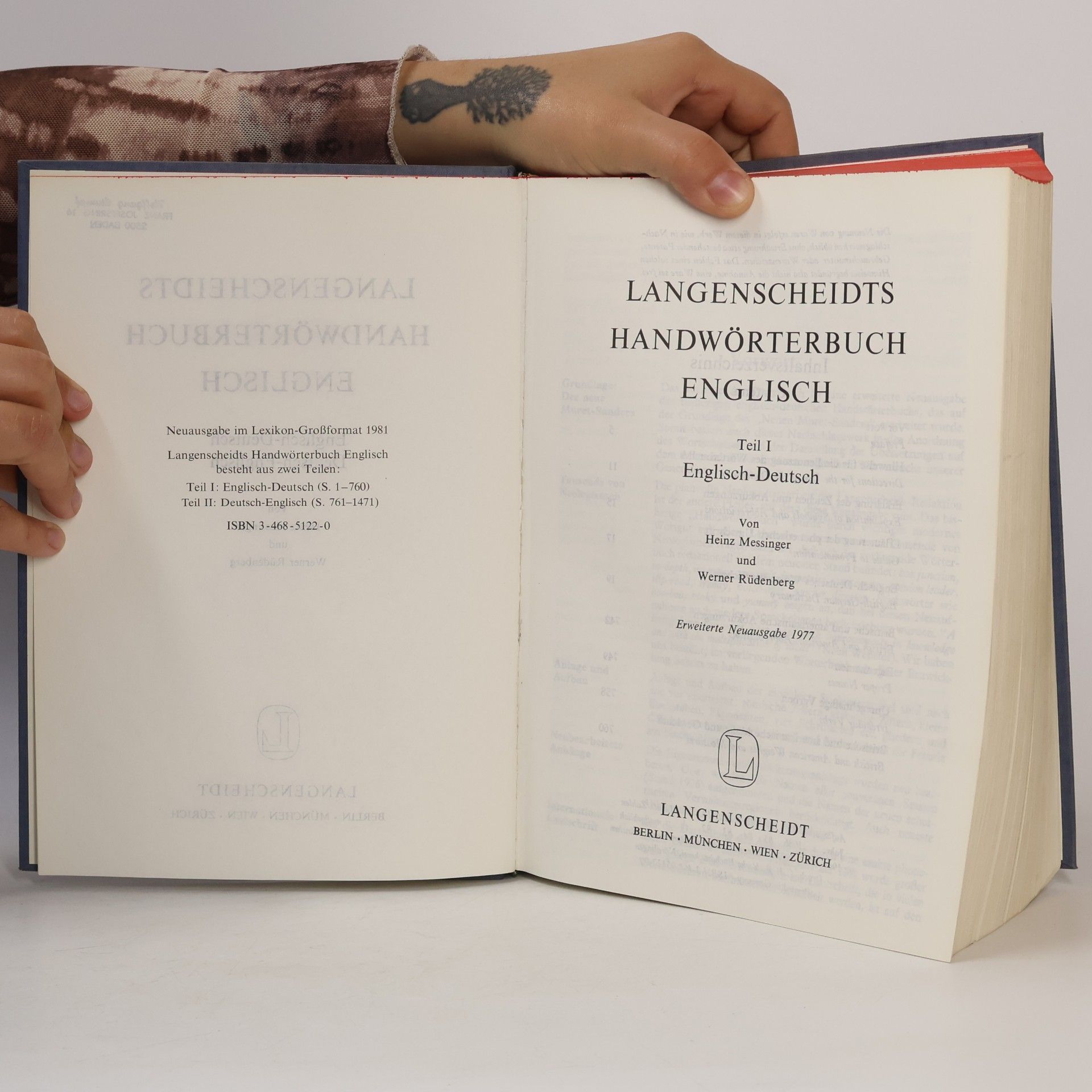 Autorenkollektiv Langenscheidts Handwörterbuch Englisch