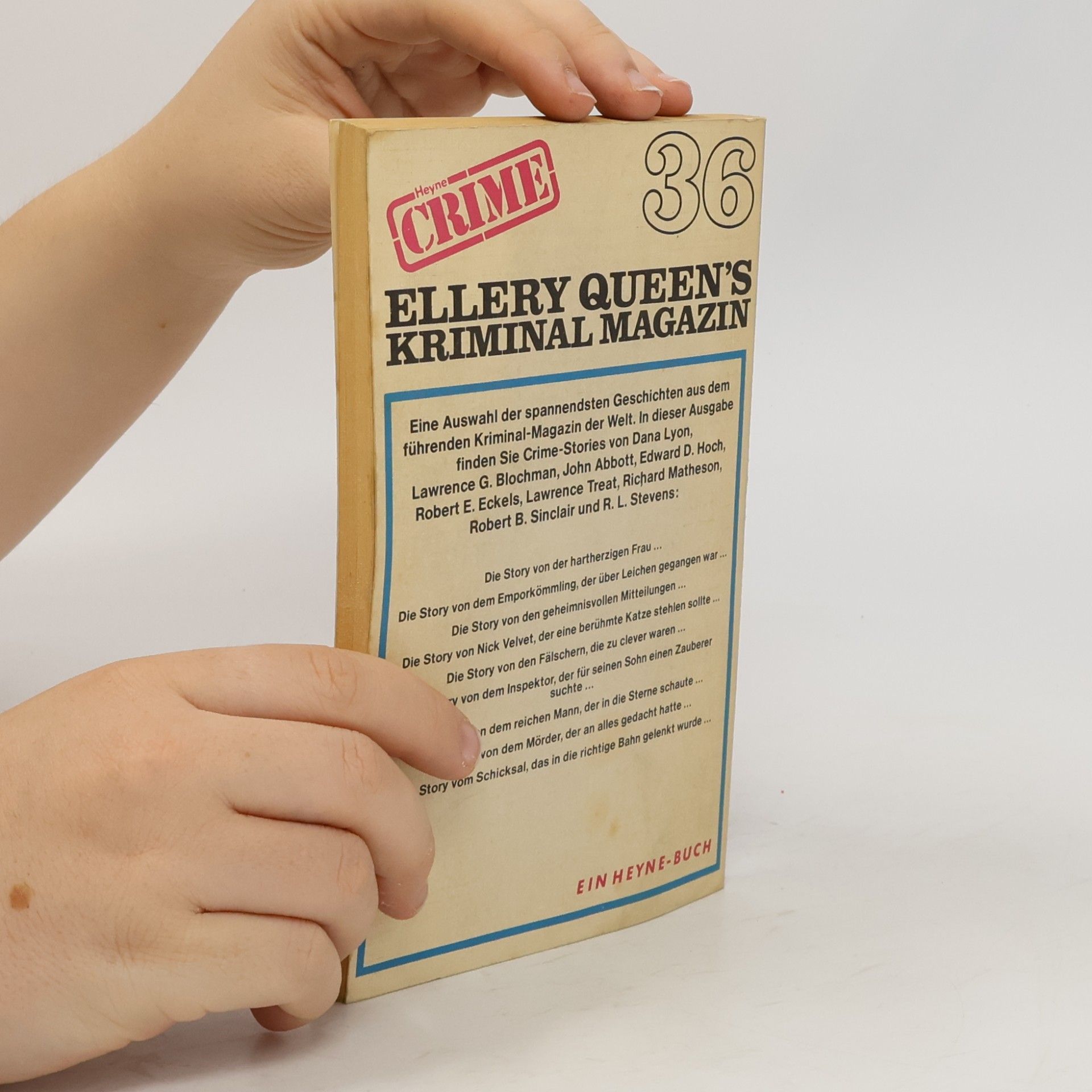 Ellery Queen Ellery Queen's Kriminal Magazin 36