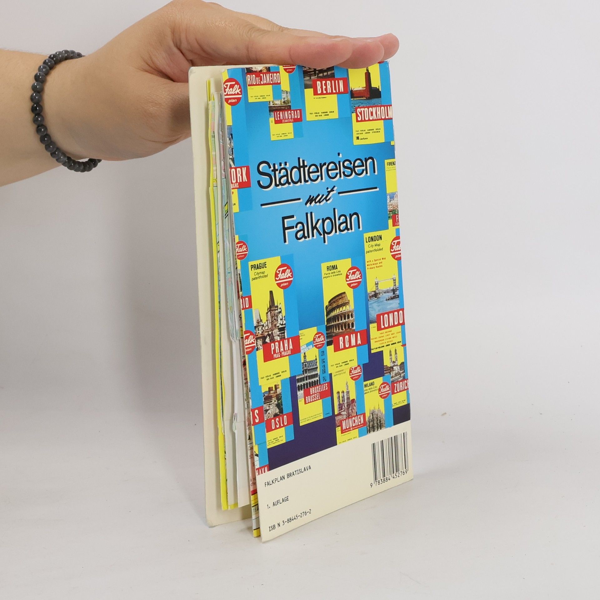 Falk-Verlag AG Falkplan: Bratislava-Pressburg
