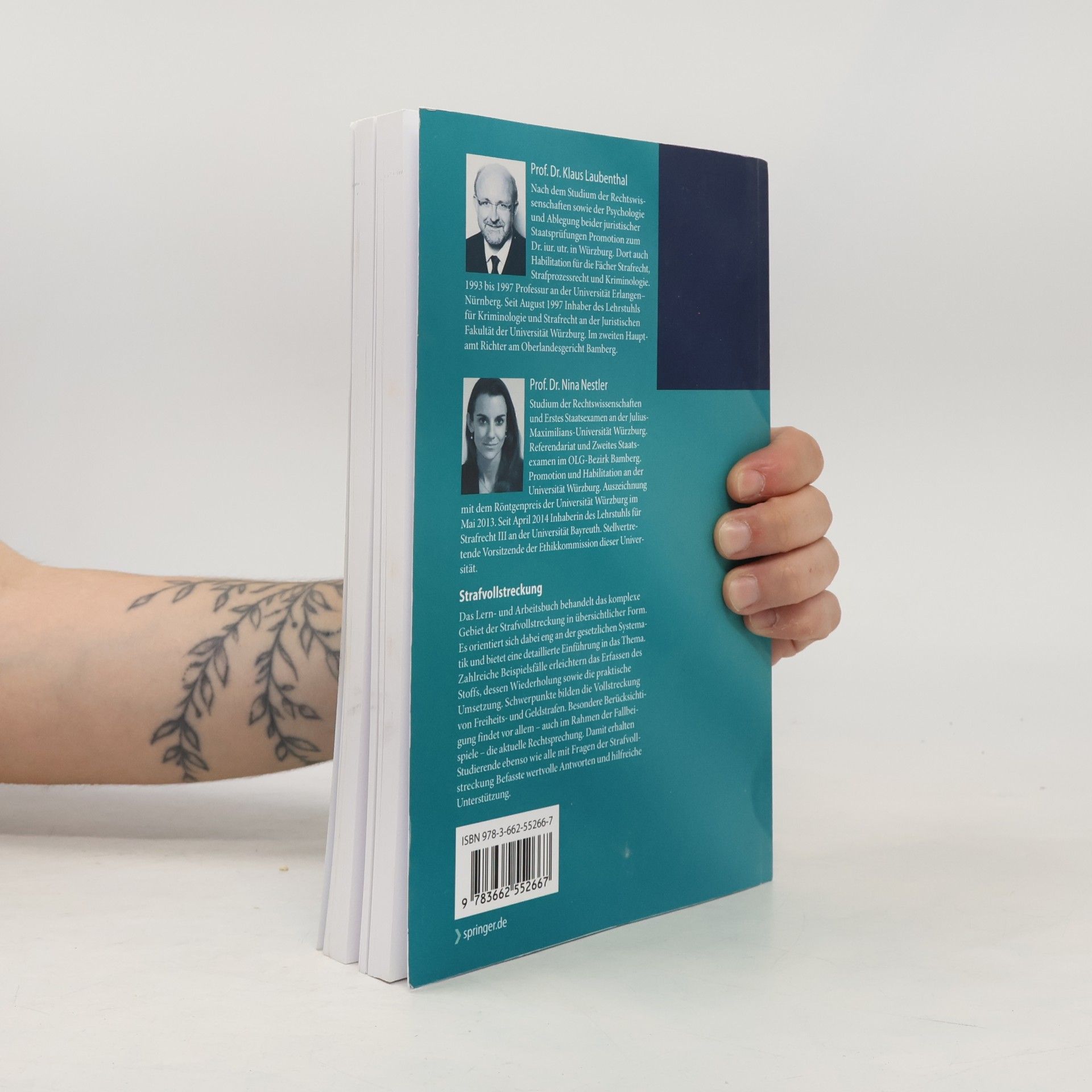 Klaus Laubenthal Springer-Lehrbuch: Strafvollstreckung - 2. Auflage