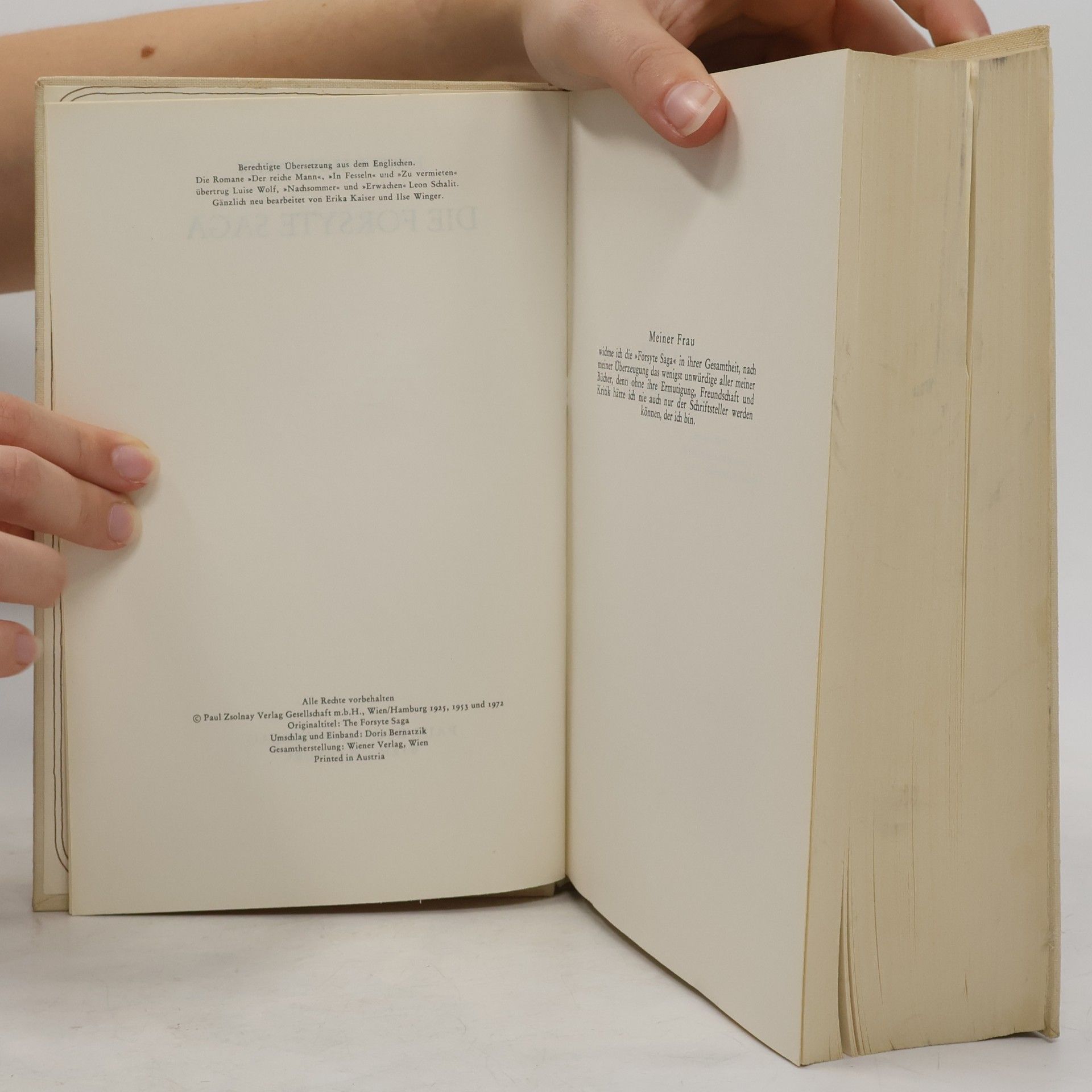John Galsworthy Die Forsyte Saga