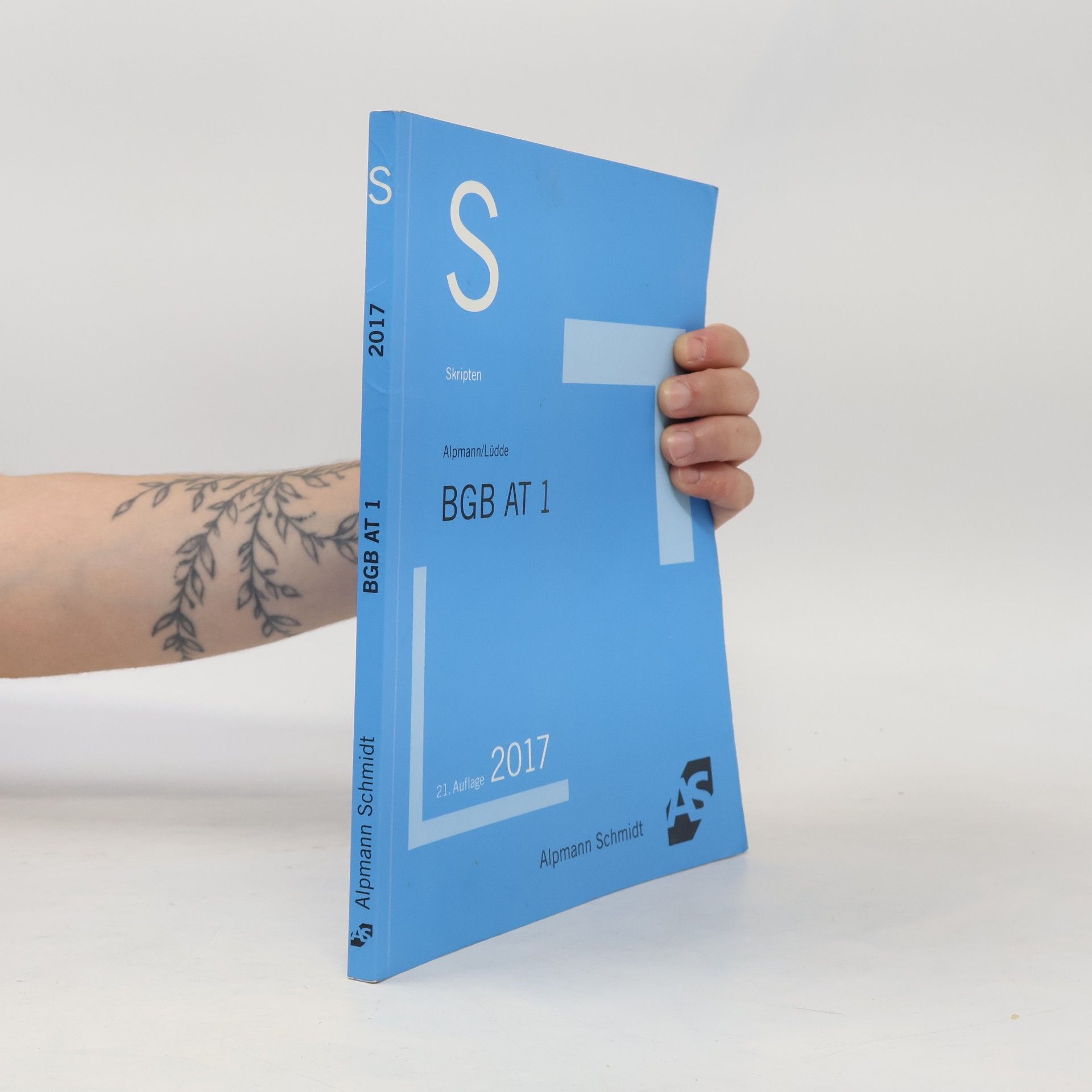 Skripten - 1: BGB AT - 21. Auflage, 2017