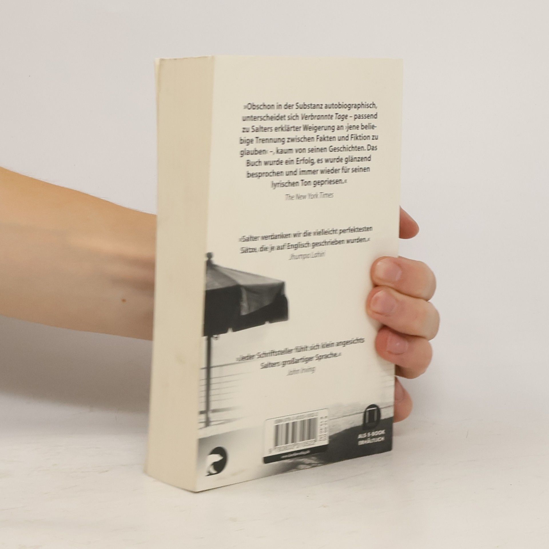 James Salter Verbrannte Tage