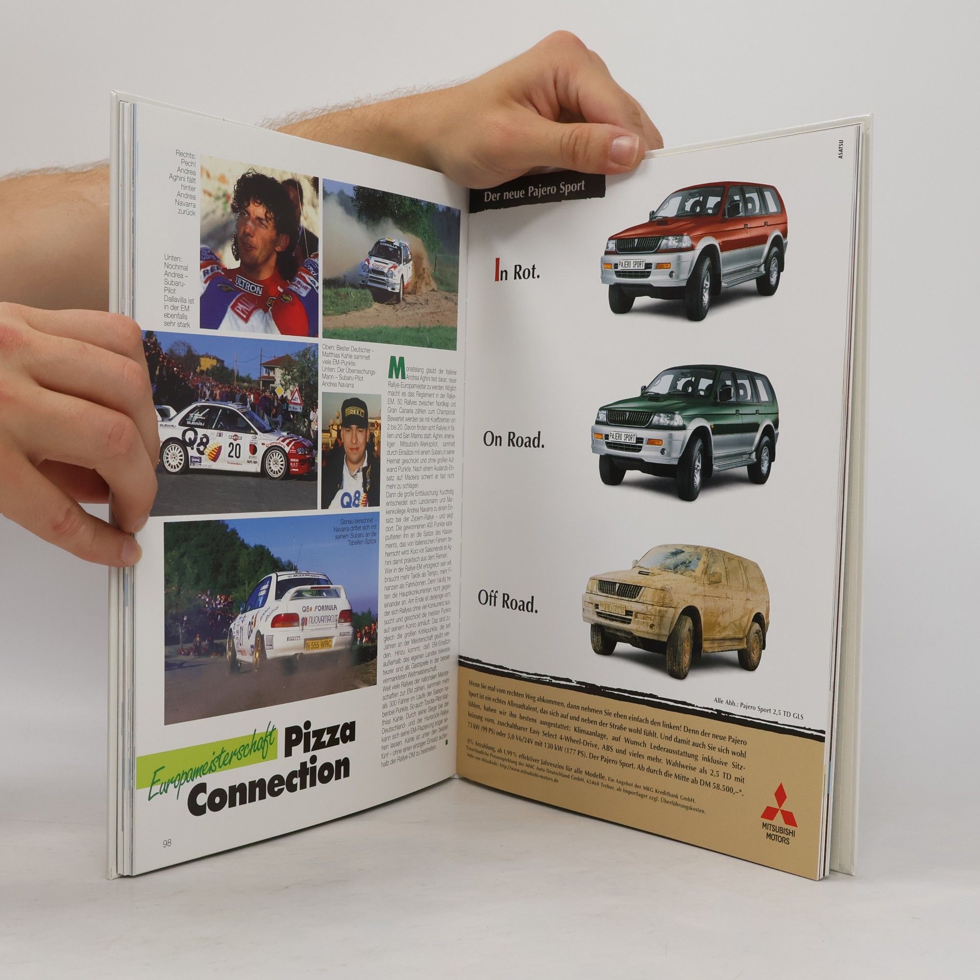 Andrea Voigt-Neumeyer Rallye Story '98