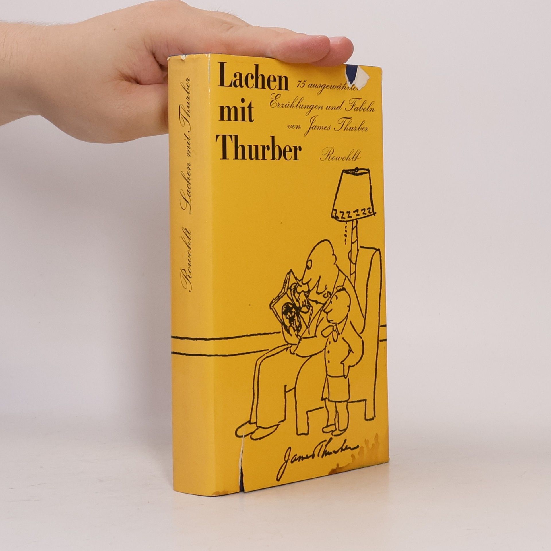 James Thurber Lachen mit Thurber
