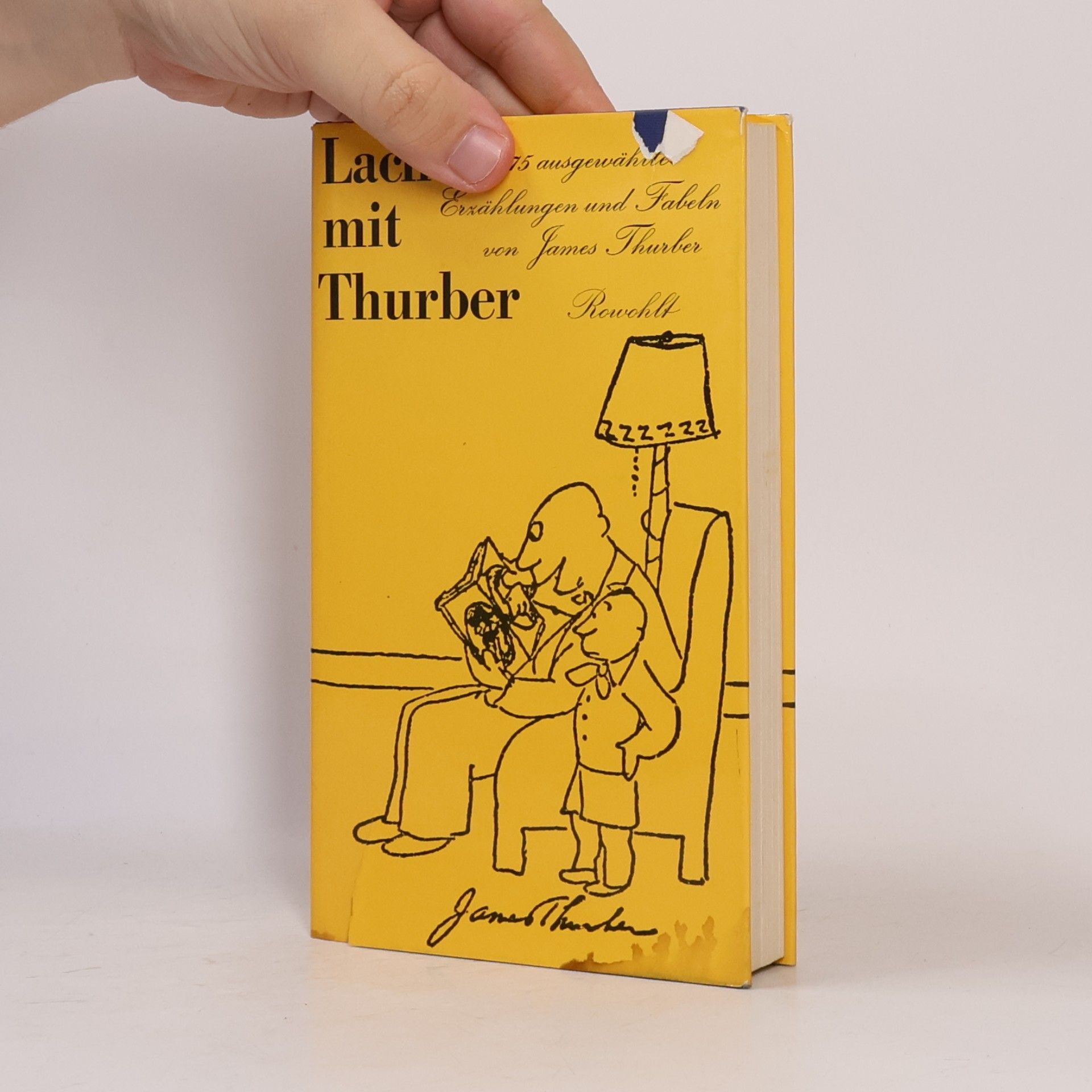 James Thurber Lachen mit Thurber
