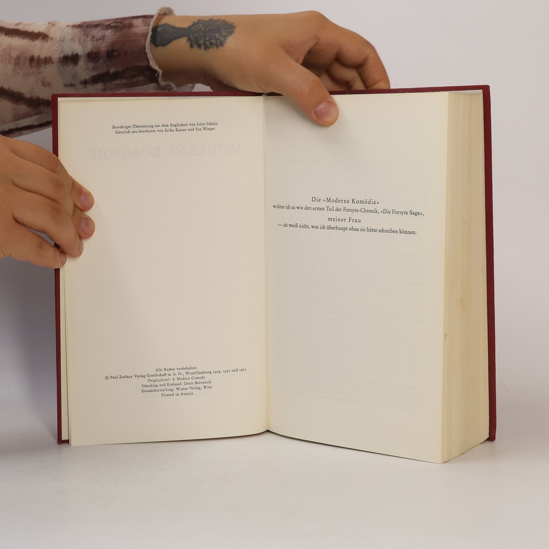 John Galsworthy Die Forsytes. Moderne Komödie