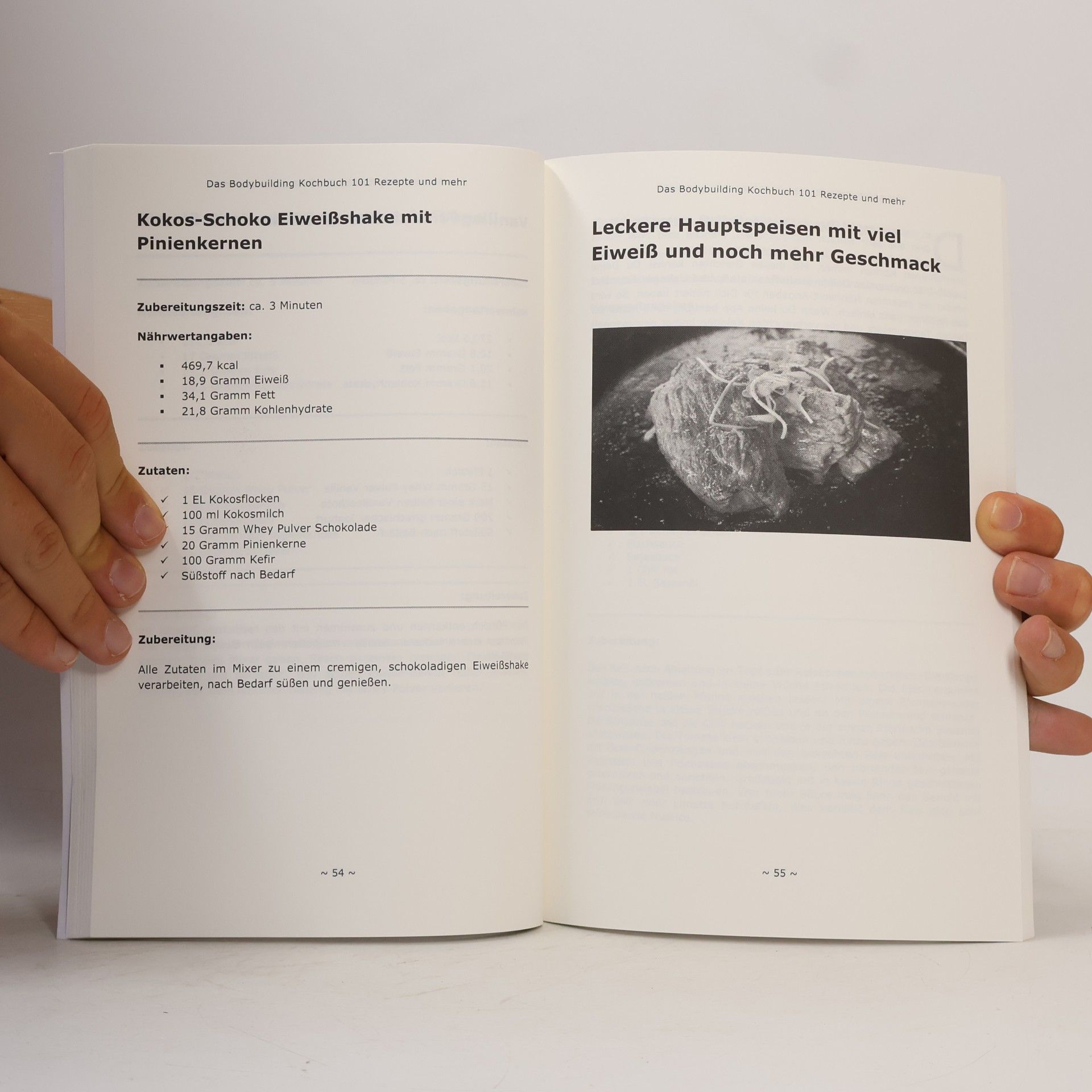 Body Experts Das Bodybuilding Kochbuch - über 100 Rezepte