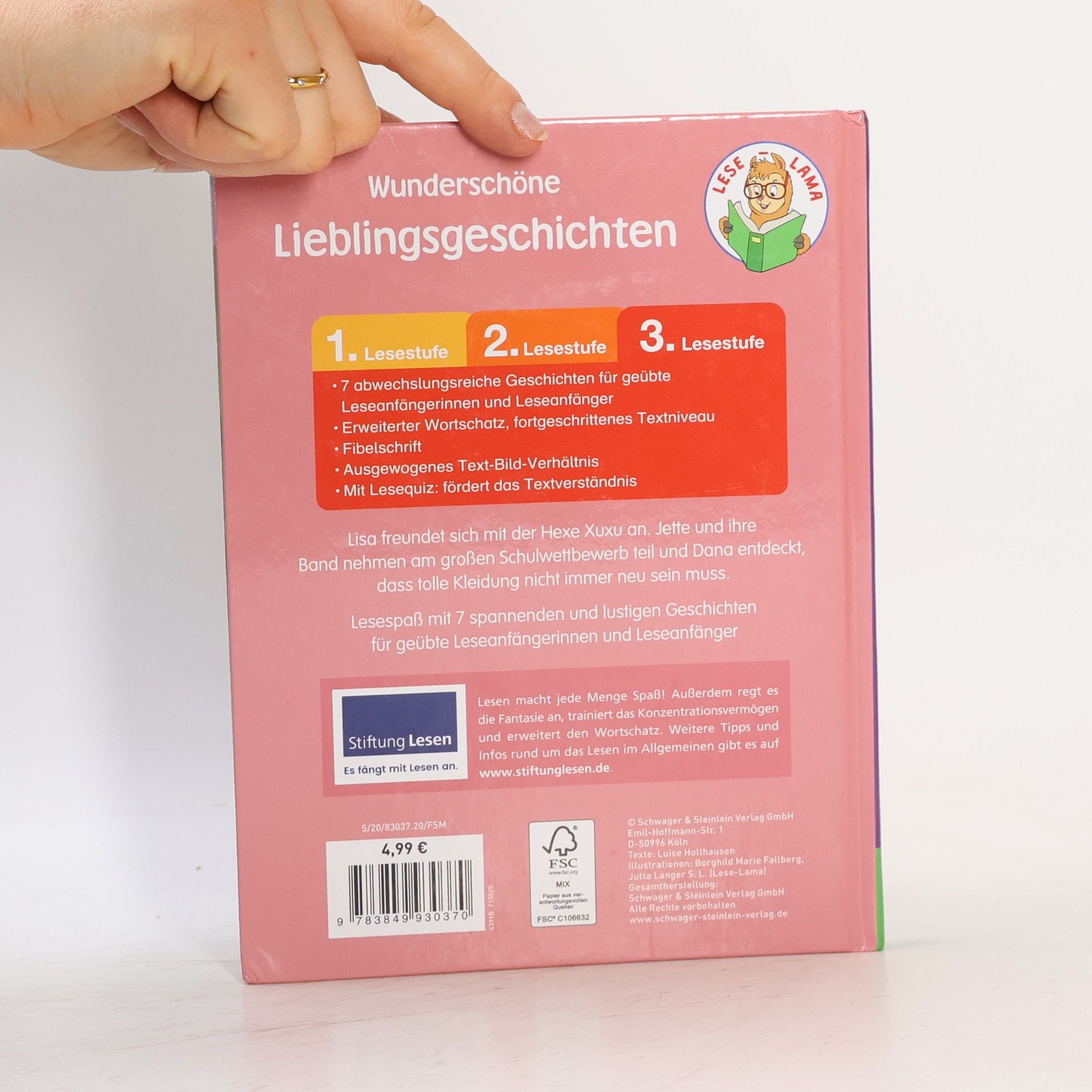 Luise Holthausen Wunderschöne Lieblingsgeschichten 3. Lesestufe