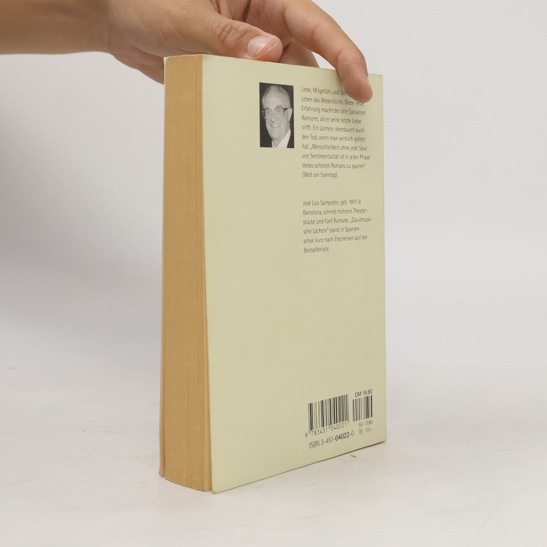 José Luis Sampedro Das etruskische Lächeln