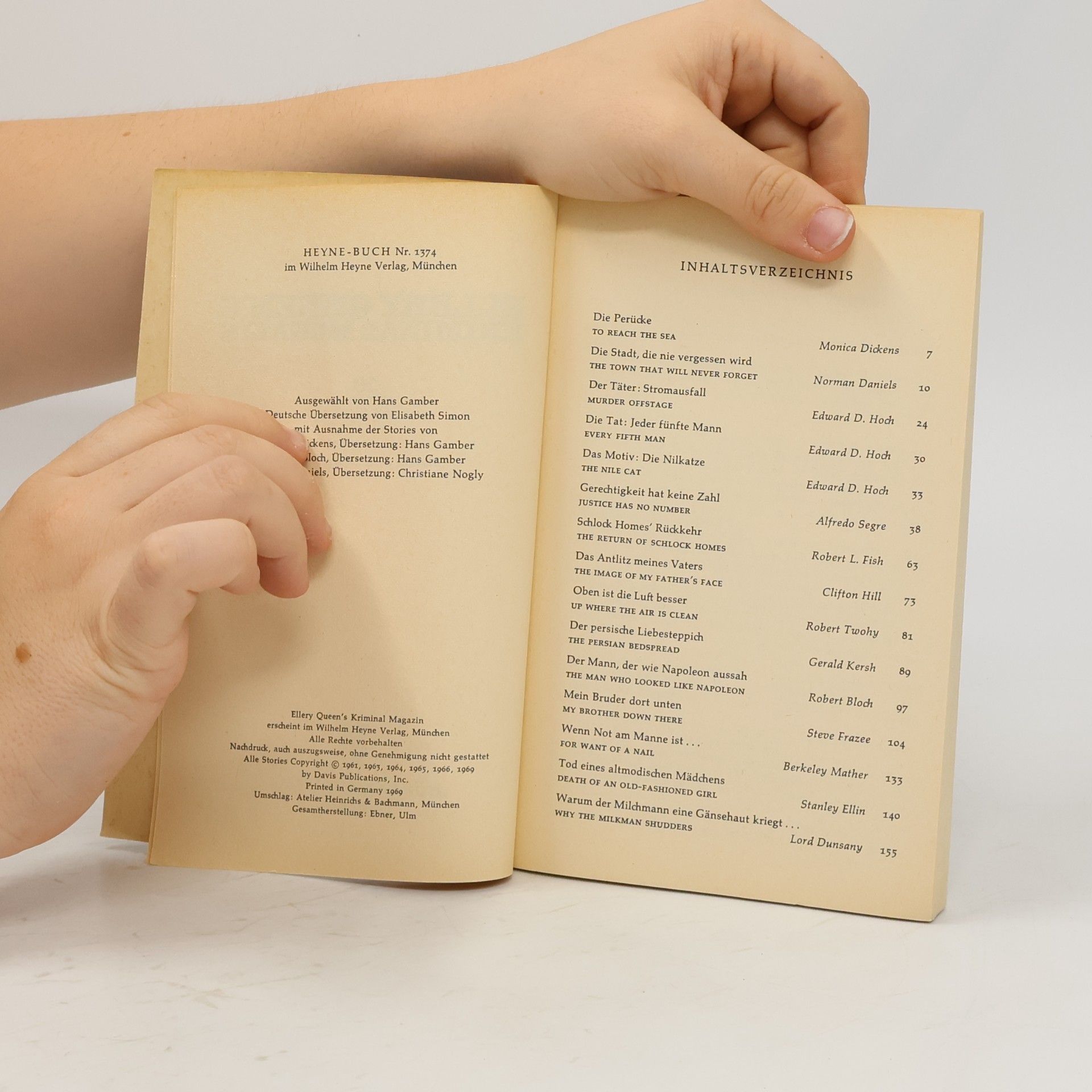 Ellery Queen Ellery Queen's Kriminal Magazin 20