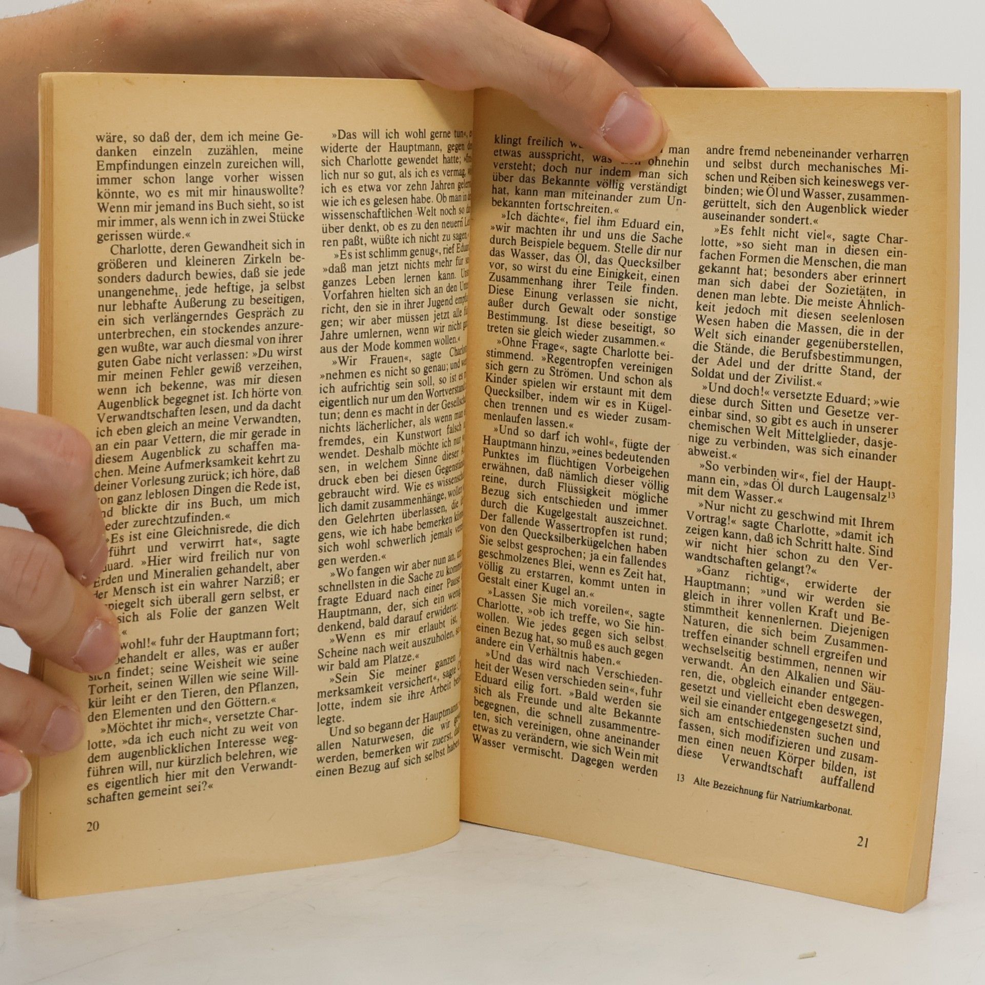 Johann Wolfgang von Goethe Romanzeitung 384. Die Wahlverwandtschaften