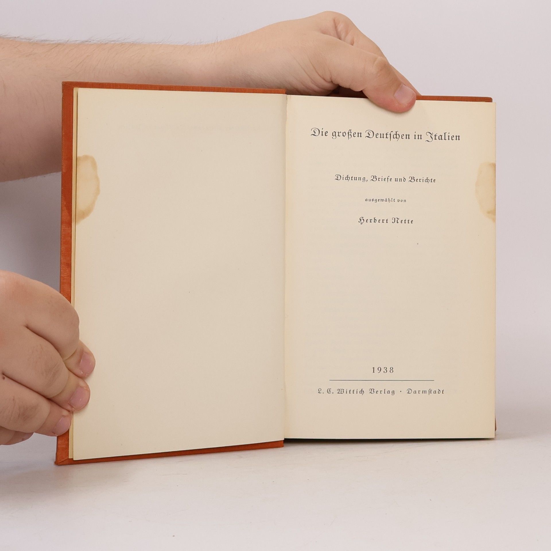 Herbert Nette Die großen Deutschen in Italien