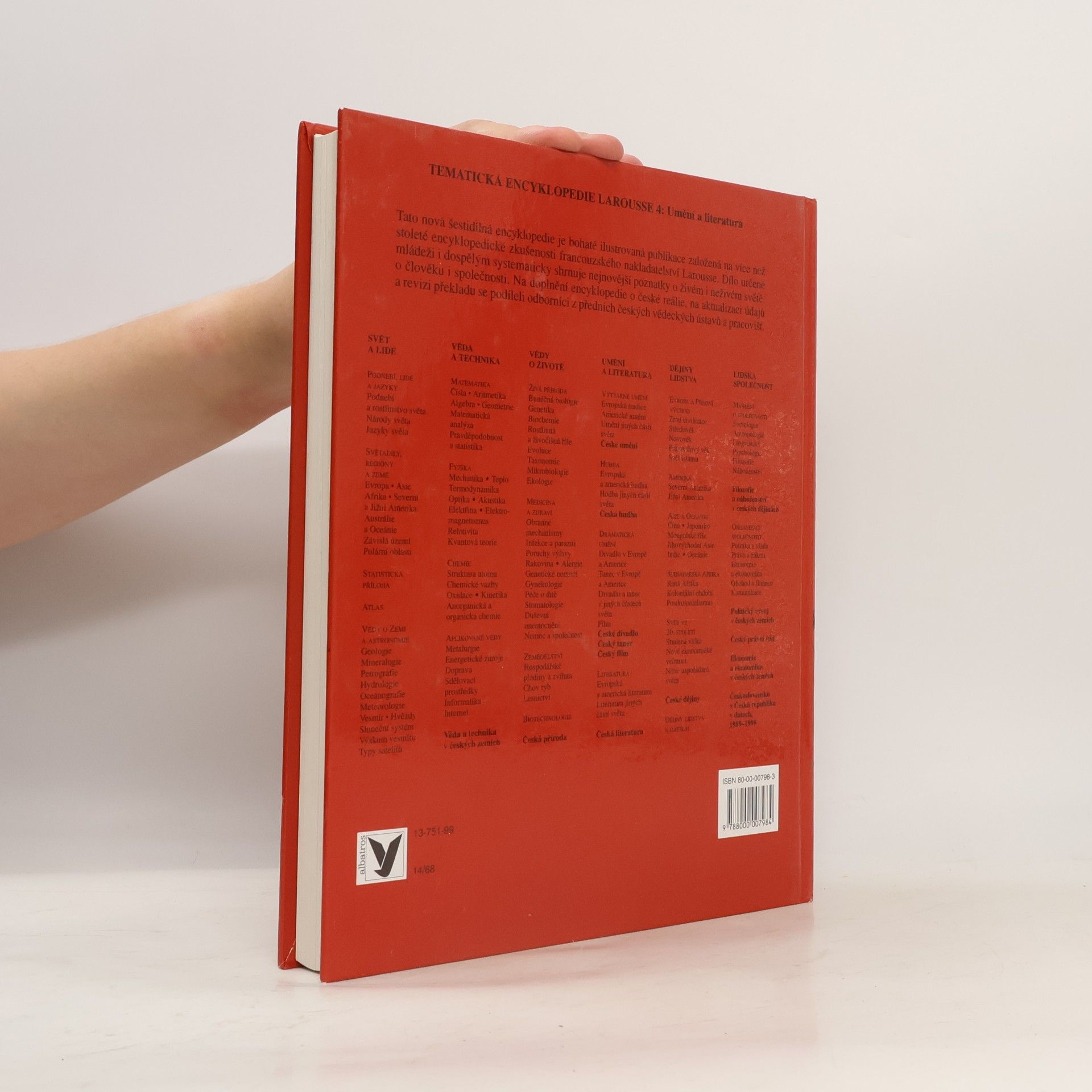 Autorenkollektiv Tematická encyklopedie Larousse. Sv. 4, Umění a literatura Umění a literatur
