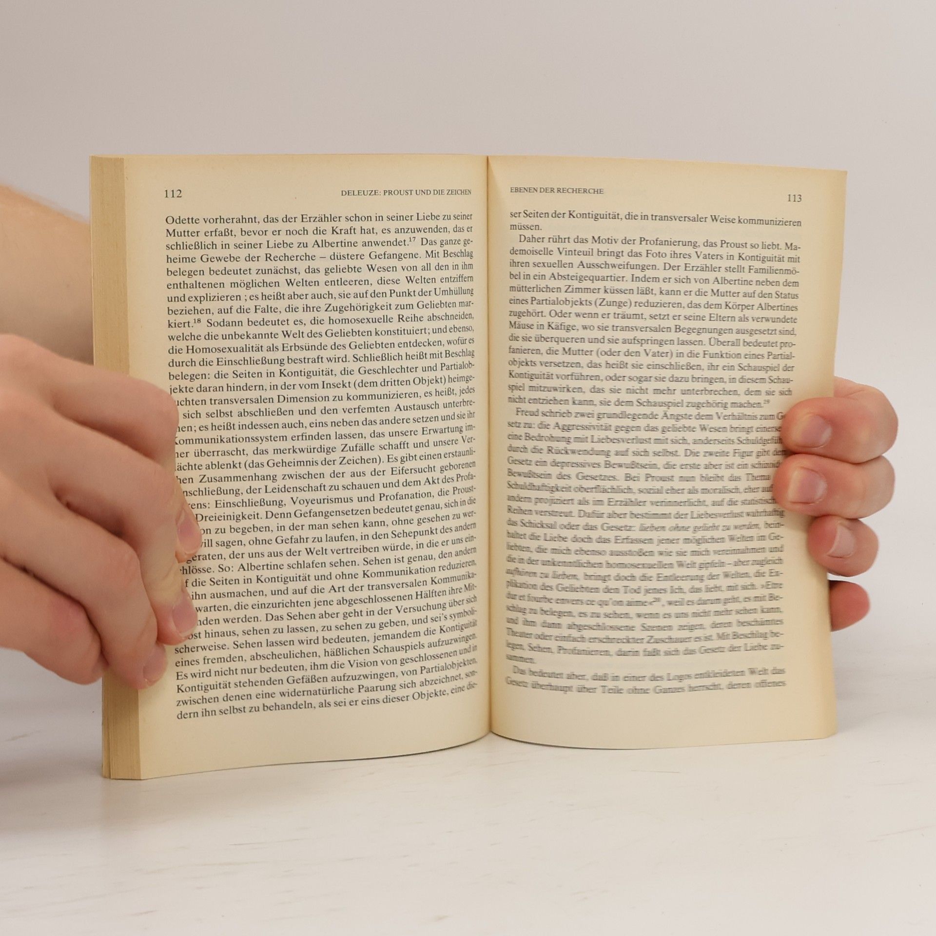 Gilles Deleuze Proust und die Zeichen