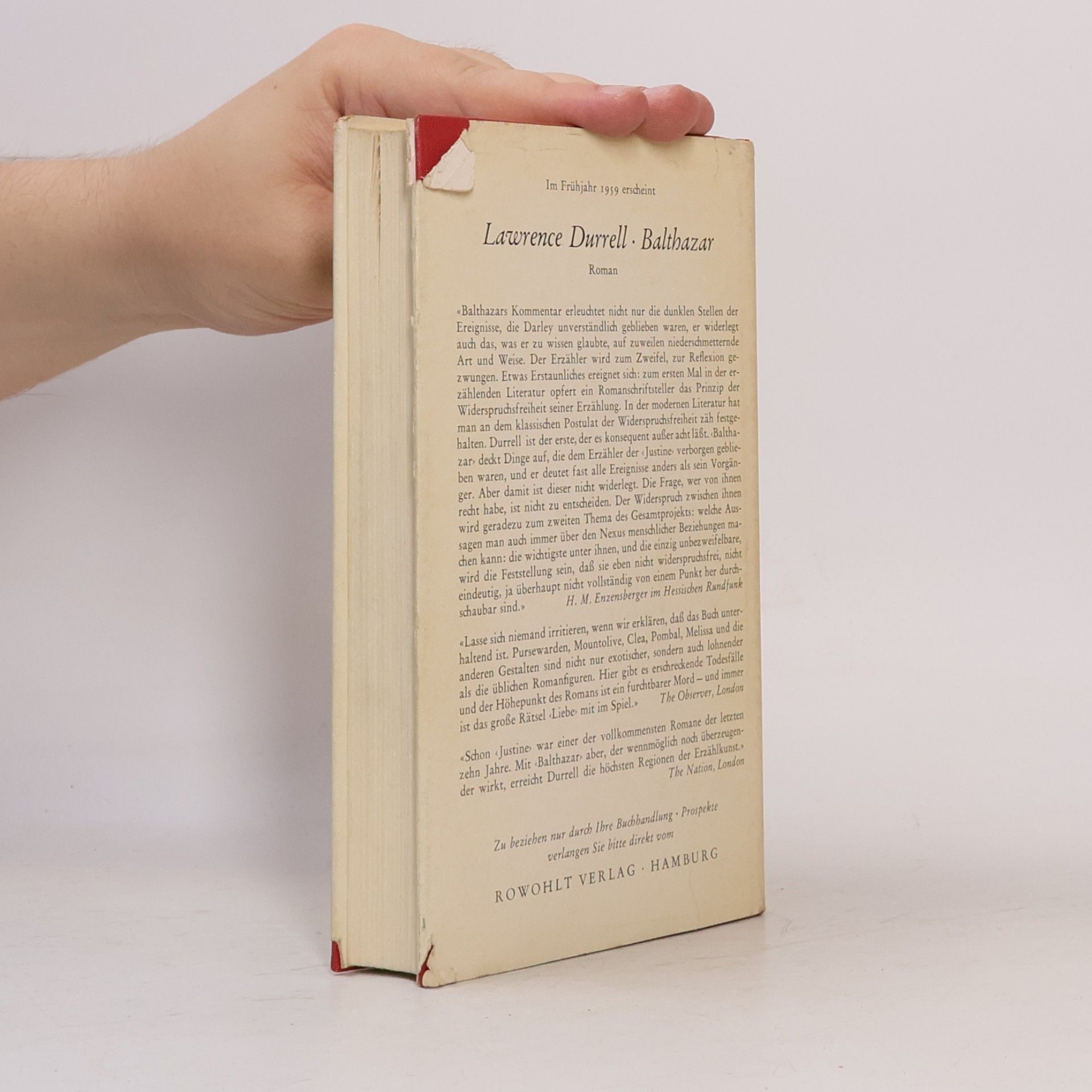 Lawrence Durrell Justine