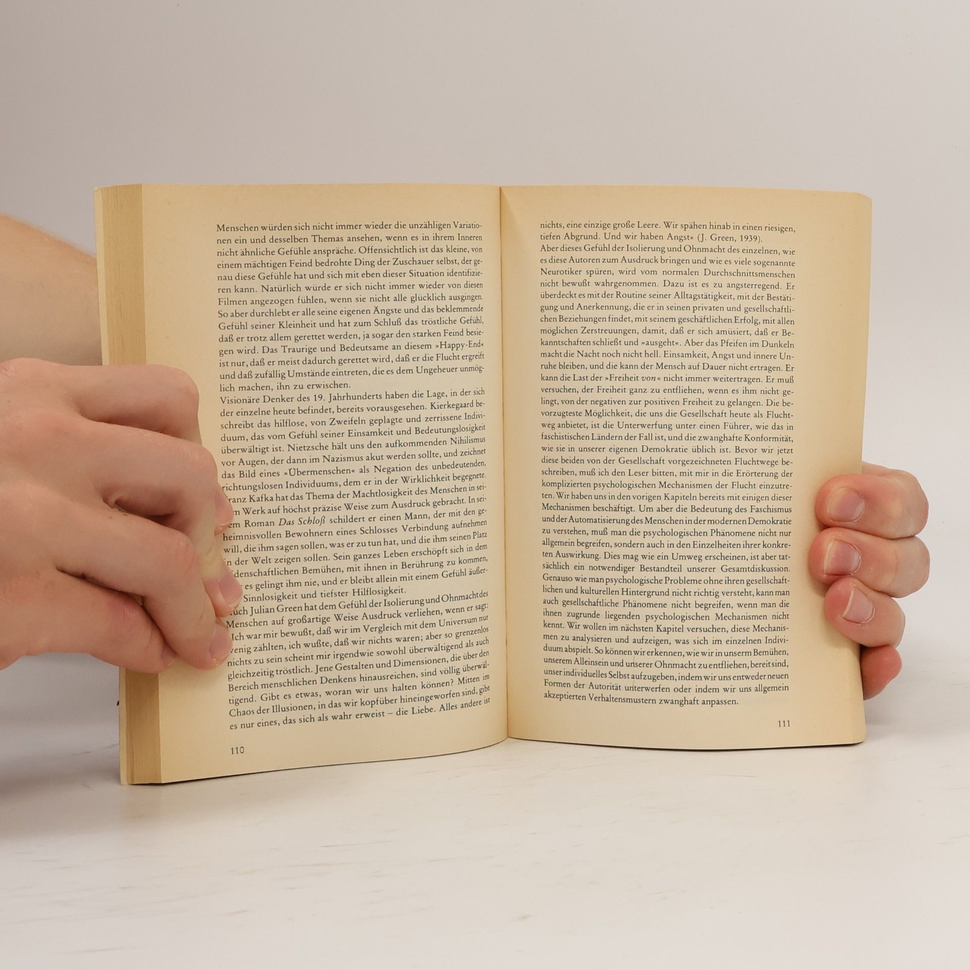 Erich Fromm Die Furcht vor der Freiheit