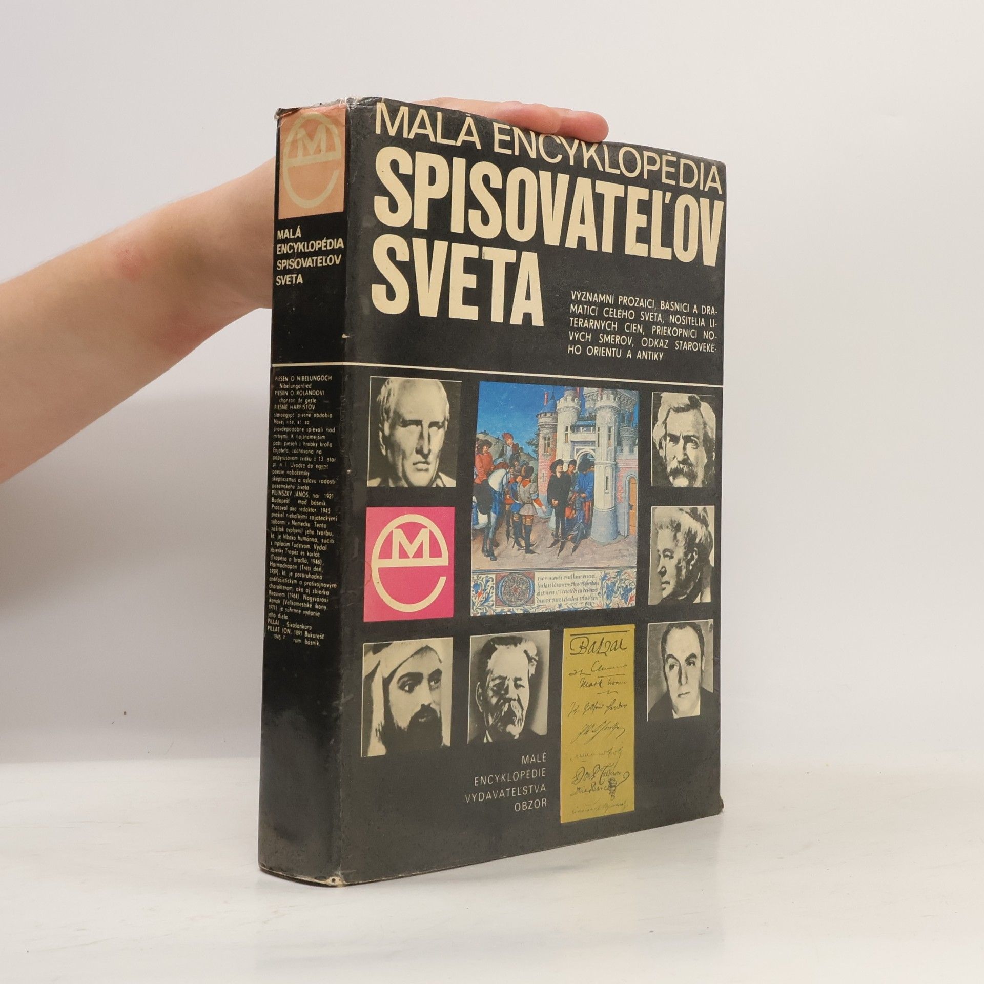 Ján Juríček Malá encyklopédia spisovateľov sveta