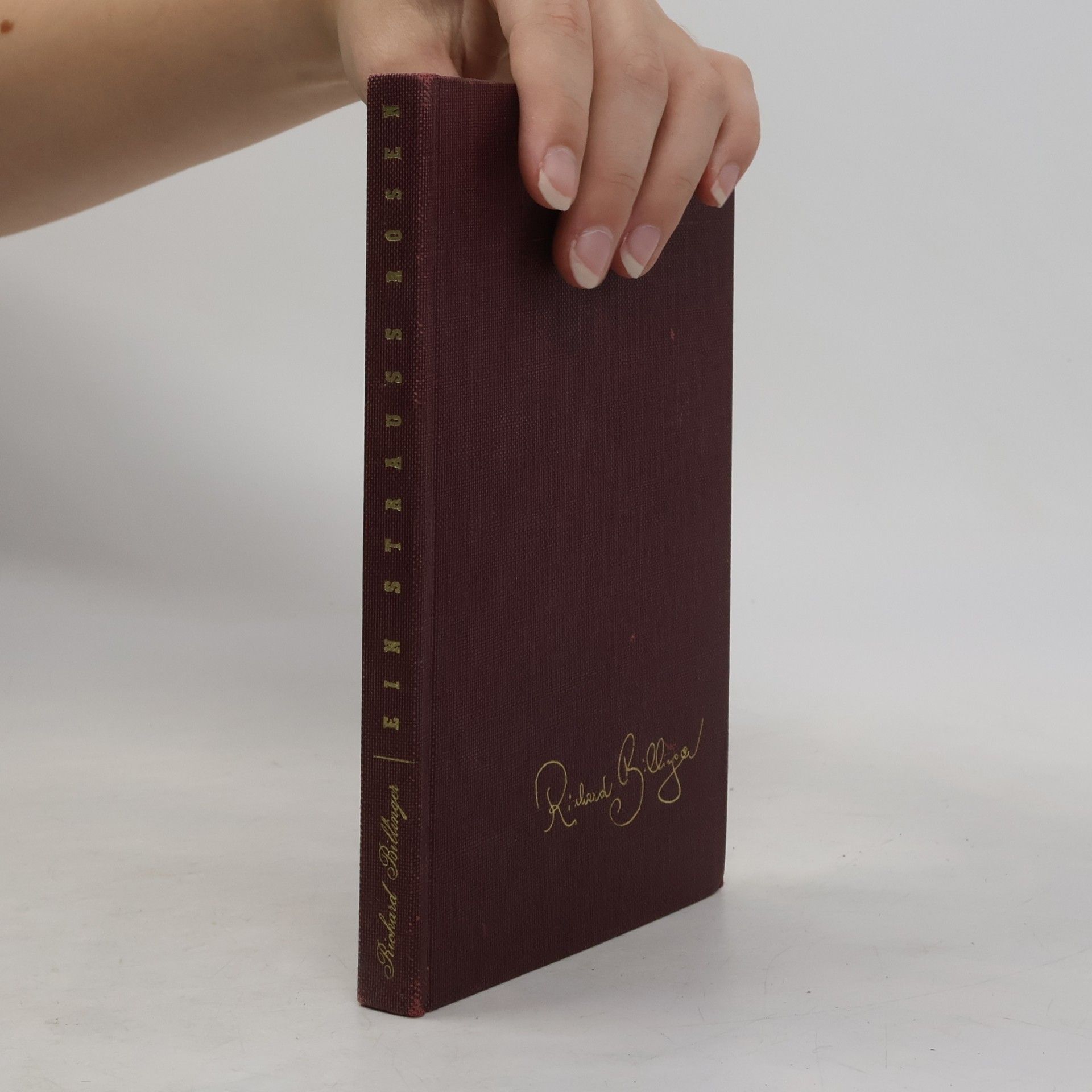 Billinger Richard Ein Strauss Rosen
