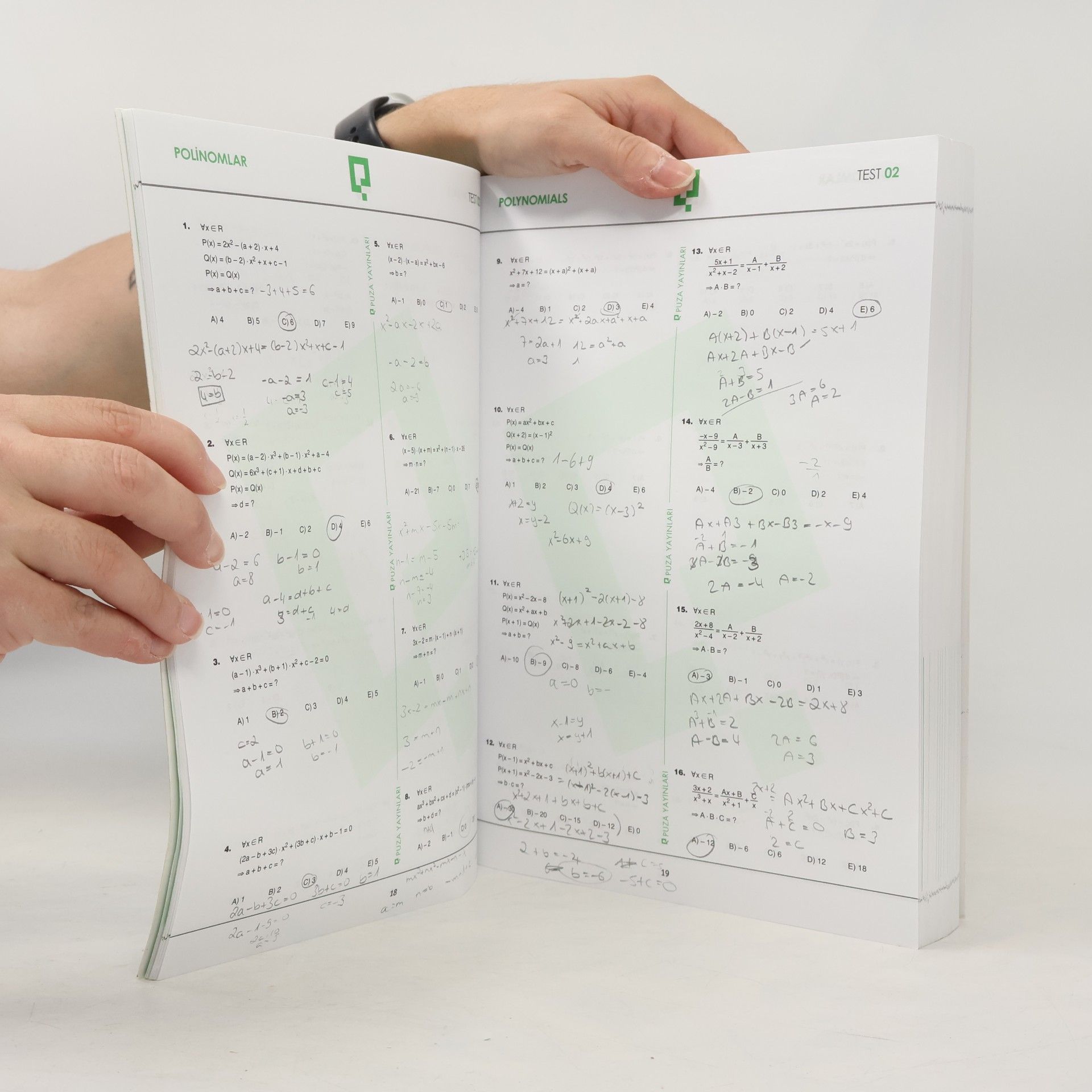 Puza ACADEMY YÖS Hazırlık Serisi - 2: Matematik / Mathematics