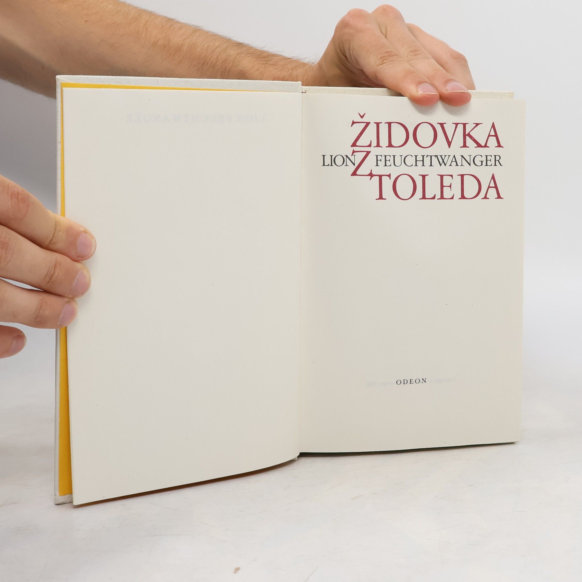 Lion Feuchtwanger Židovka z Toleda