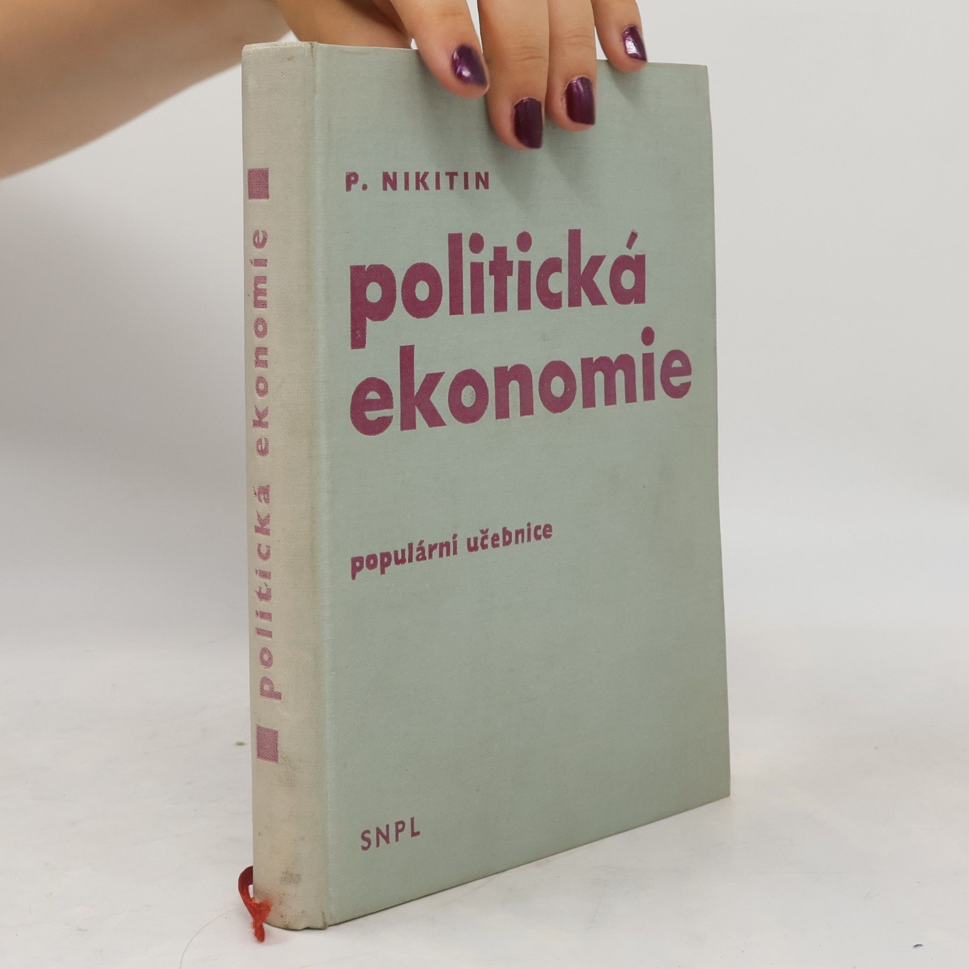 Pavel Nikitin Politická ekonomie
