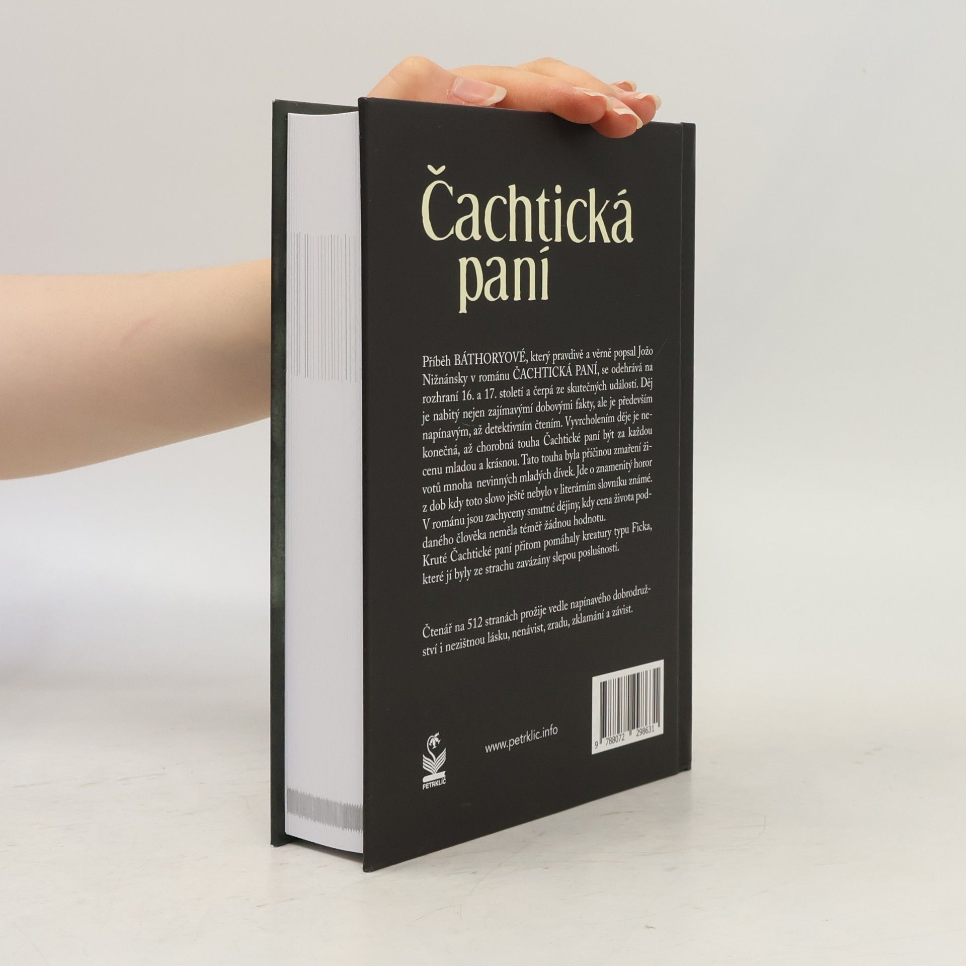 Jožo Nižnánsky Čachtická paní - Příběh hraběnky Báthoryové