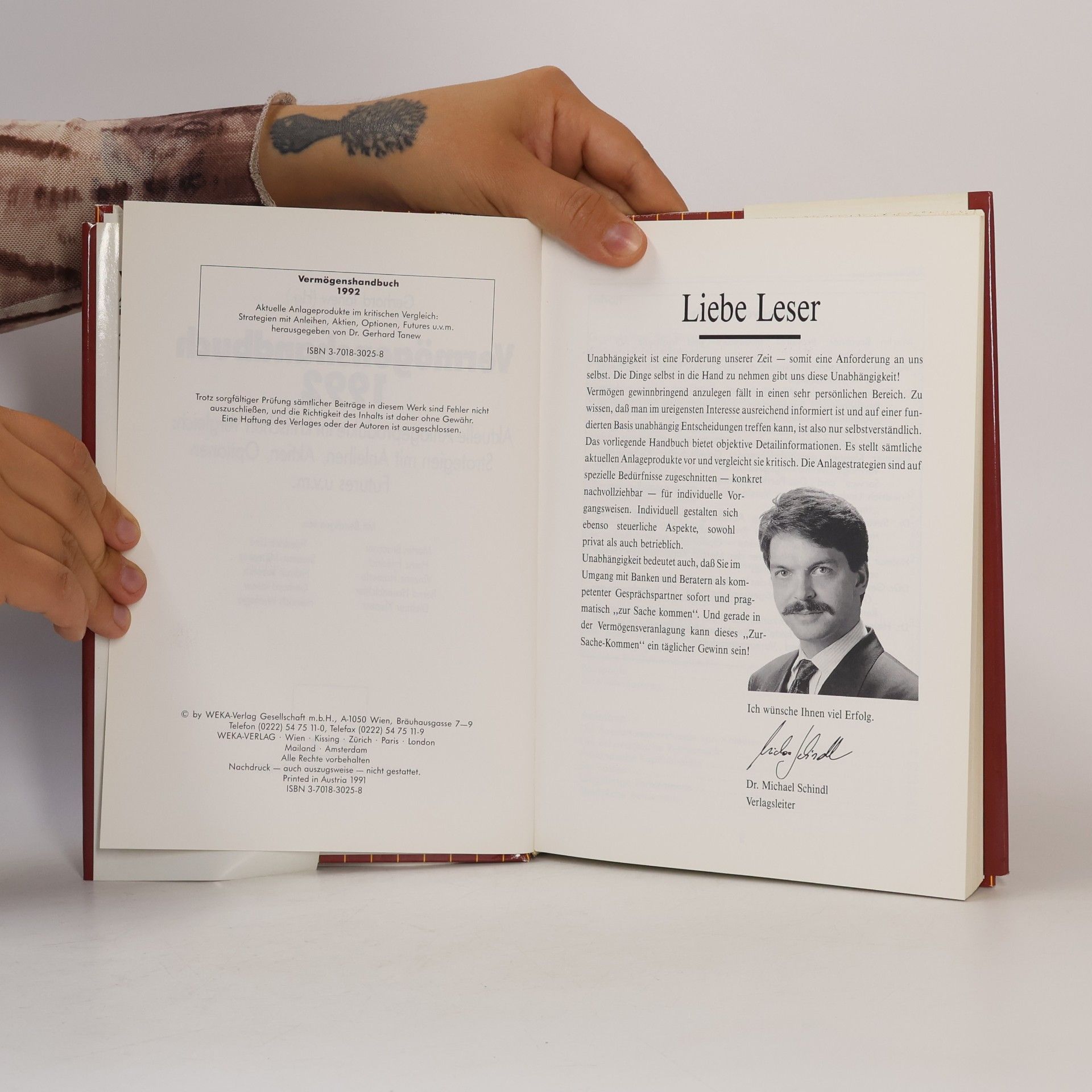Various authors Vermögenshandbuch 1992