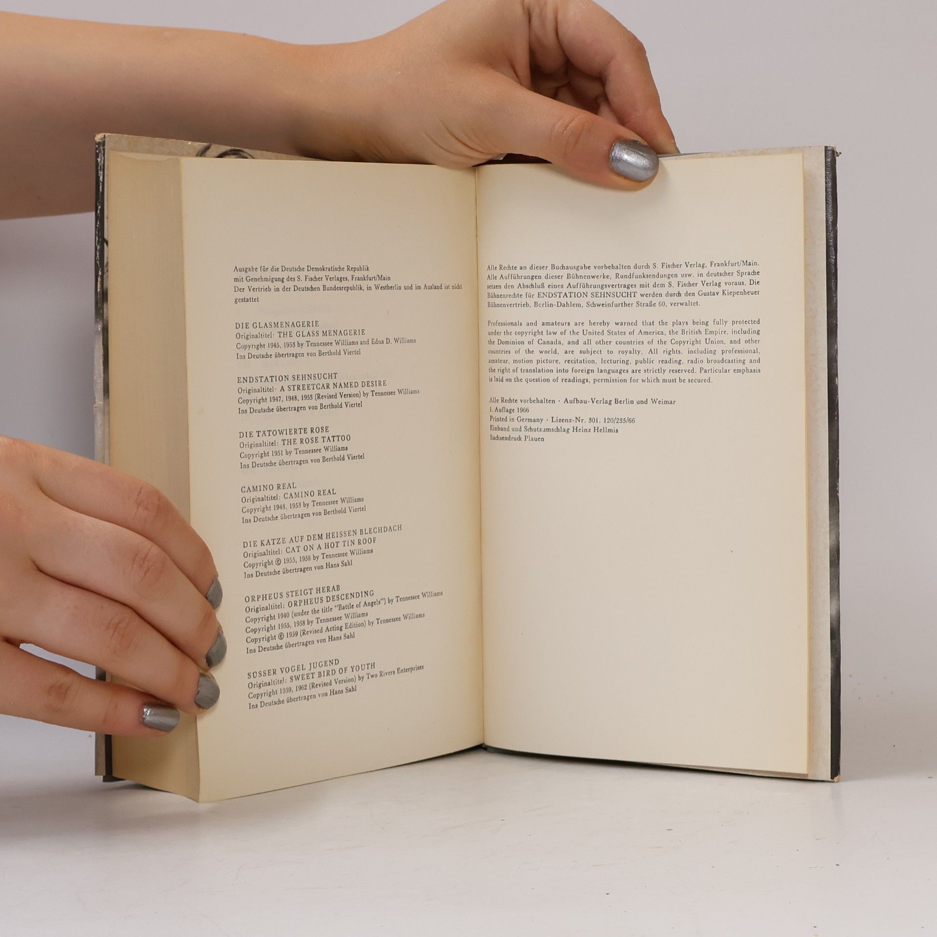 Tennessee Williams Dramen