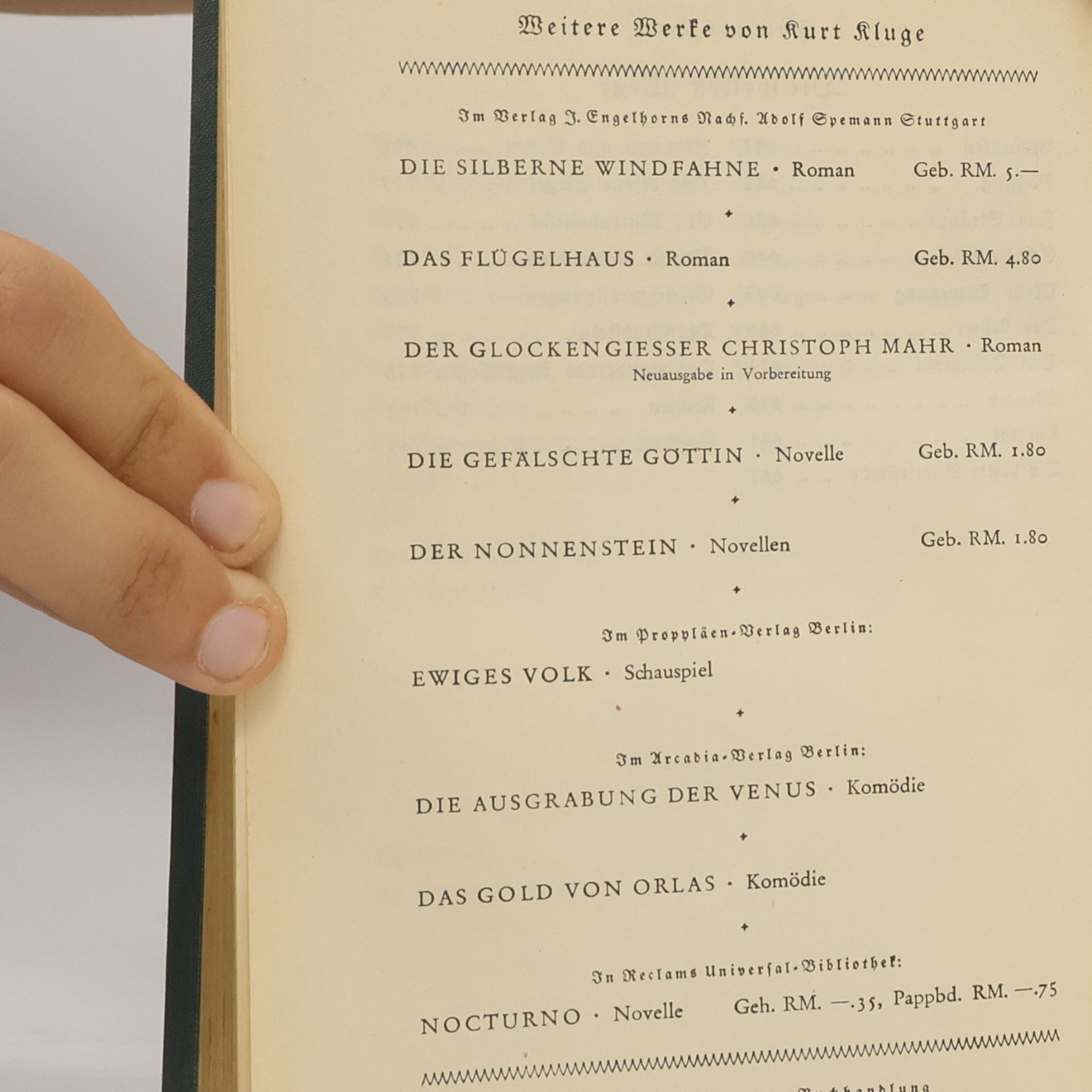Kurt Kluge Der Herr Kortüm