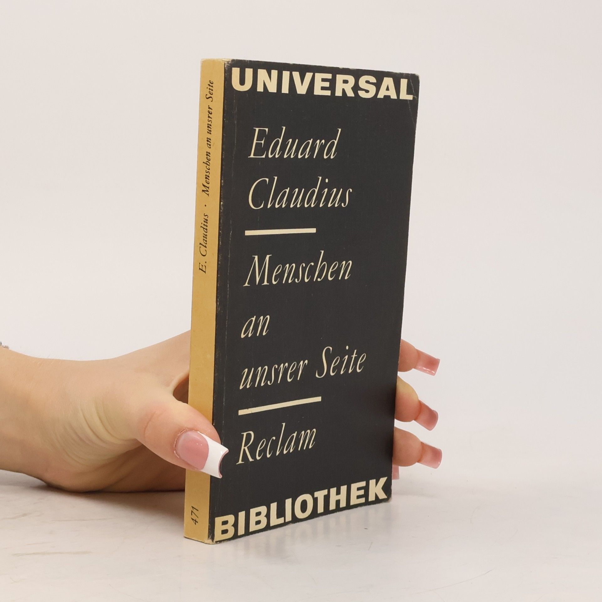 Eduard Claudius Menschen an unsrer Seite