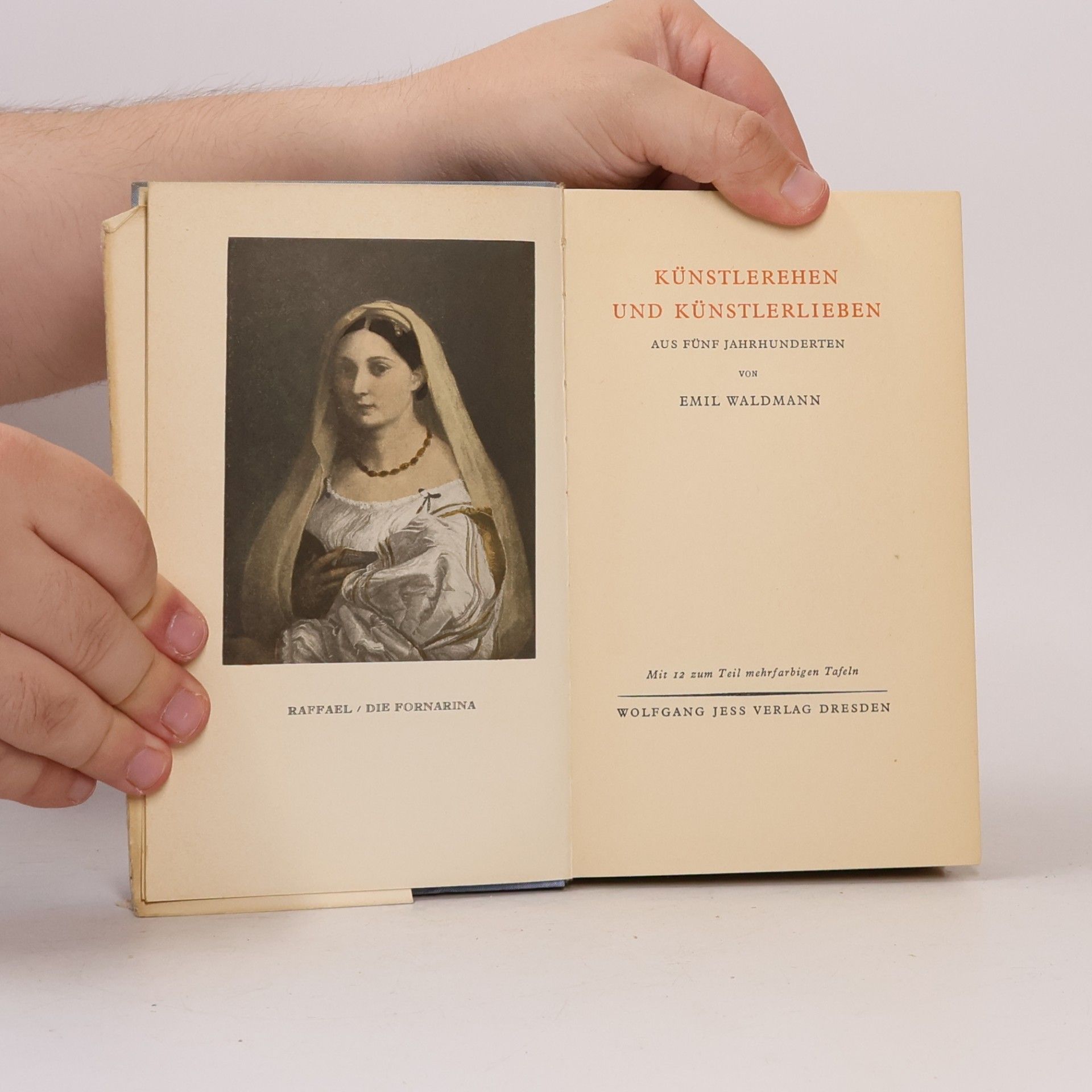 Emil Waldmann Künstlerehen und Künstlerlieben