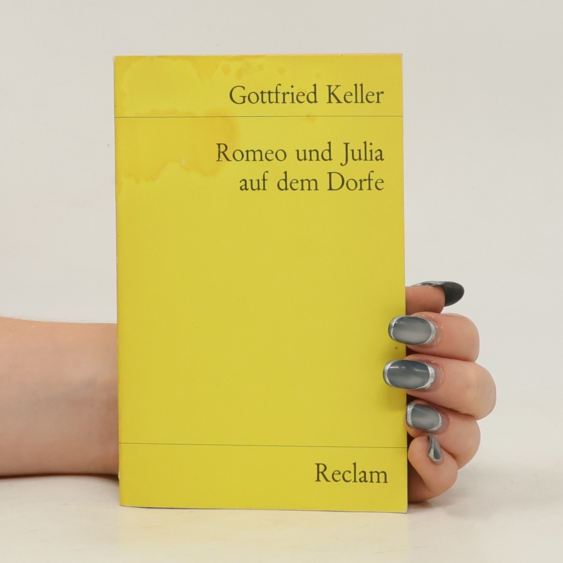 Gottfried Keller Romeo und Julia auf dem Dorfe