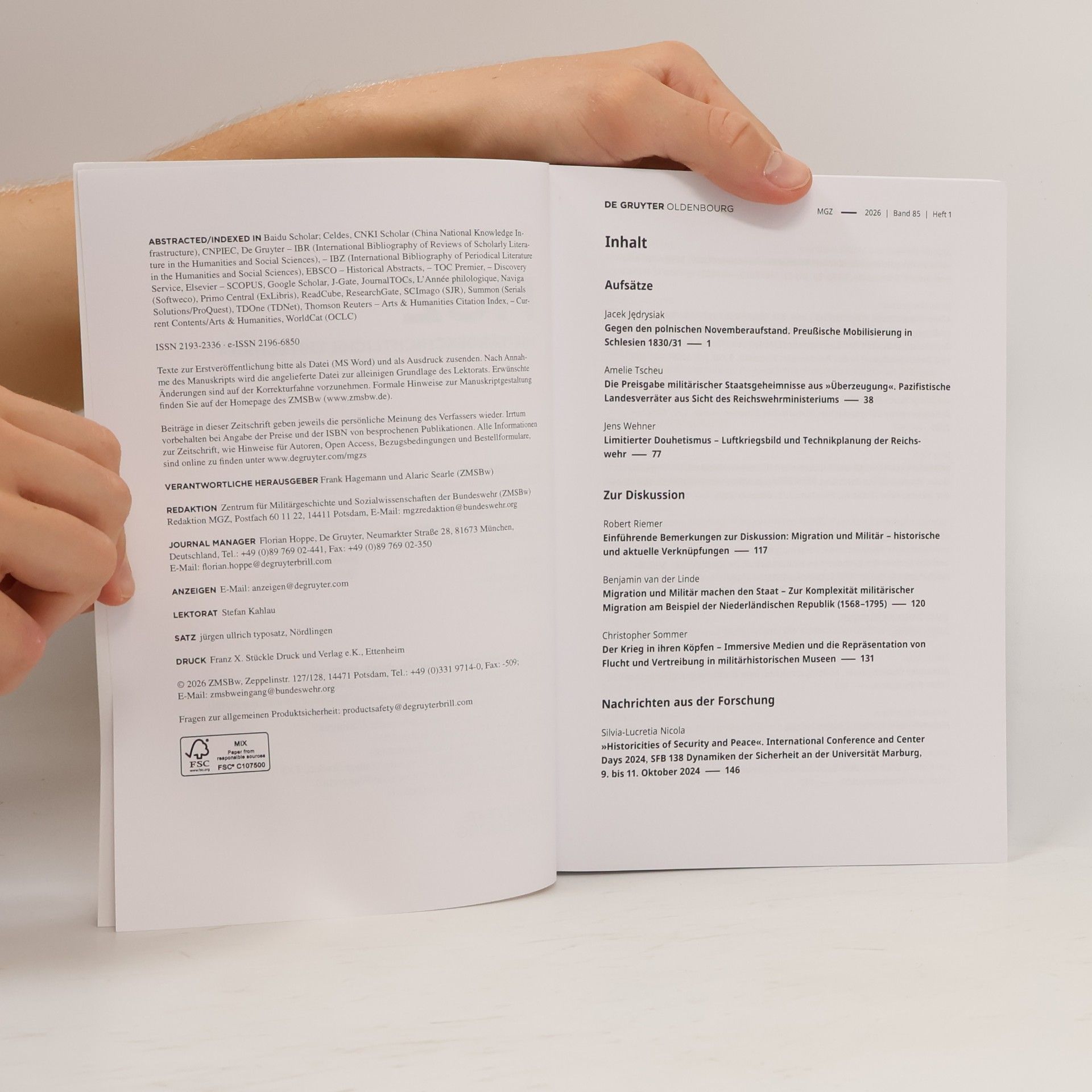Kolektiv autorů MGZ Militärgeschichtliche Zeitschrift