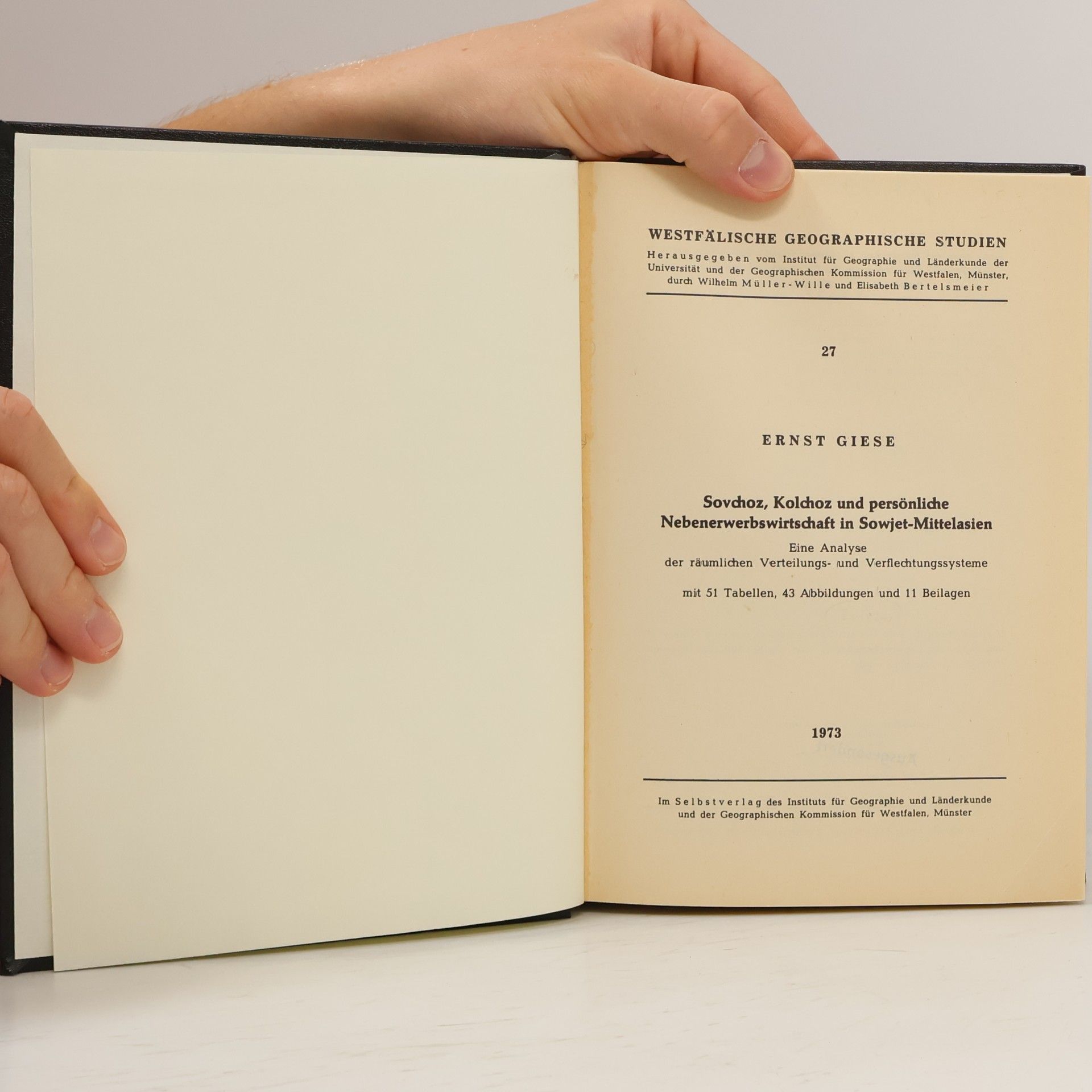 Ernst Giese Sovchoz, Kolchoz und persönliche Nebenerwerbswirtschaft in Sowjet-Mittelasien