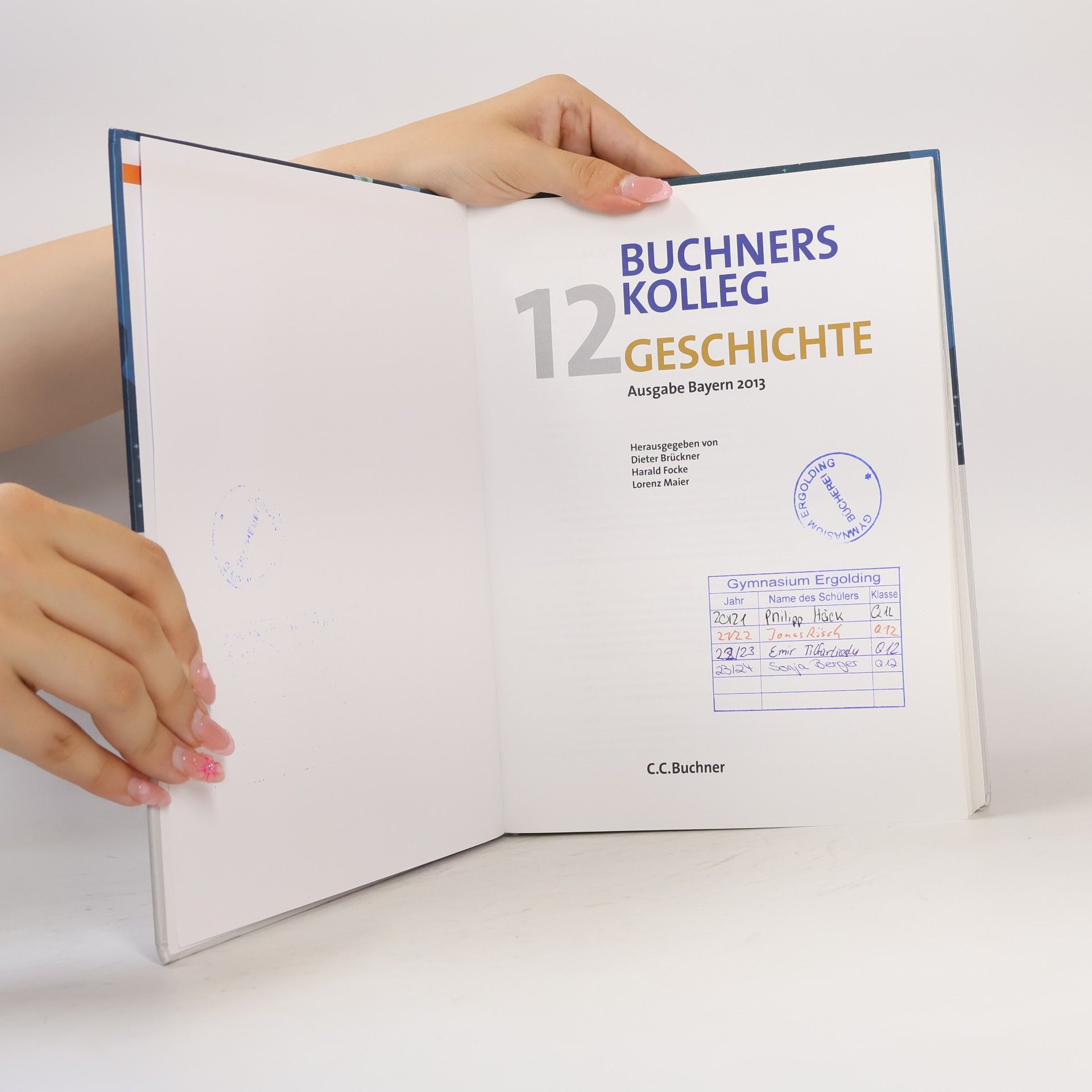 Dieter Brückner 12. Jahrgangsstufe