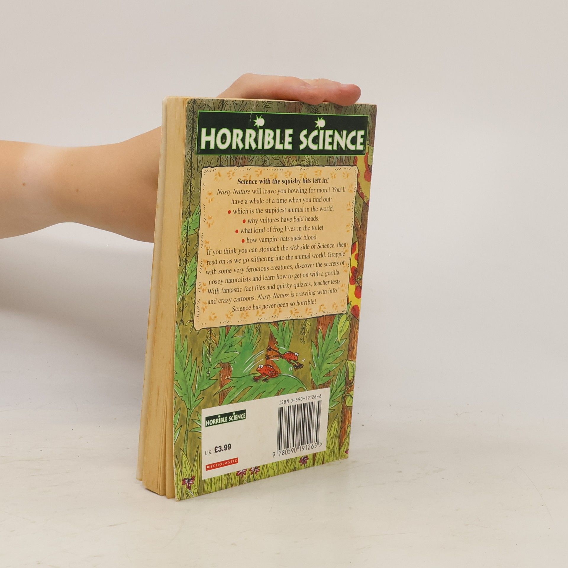 Nick Arnold Horrible Science: Nasty Nature