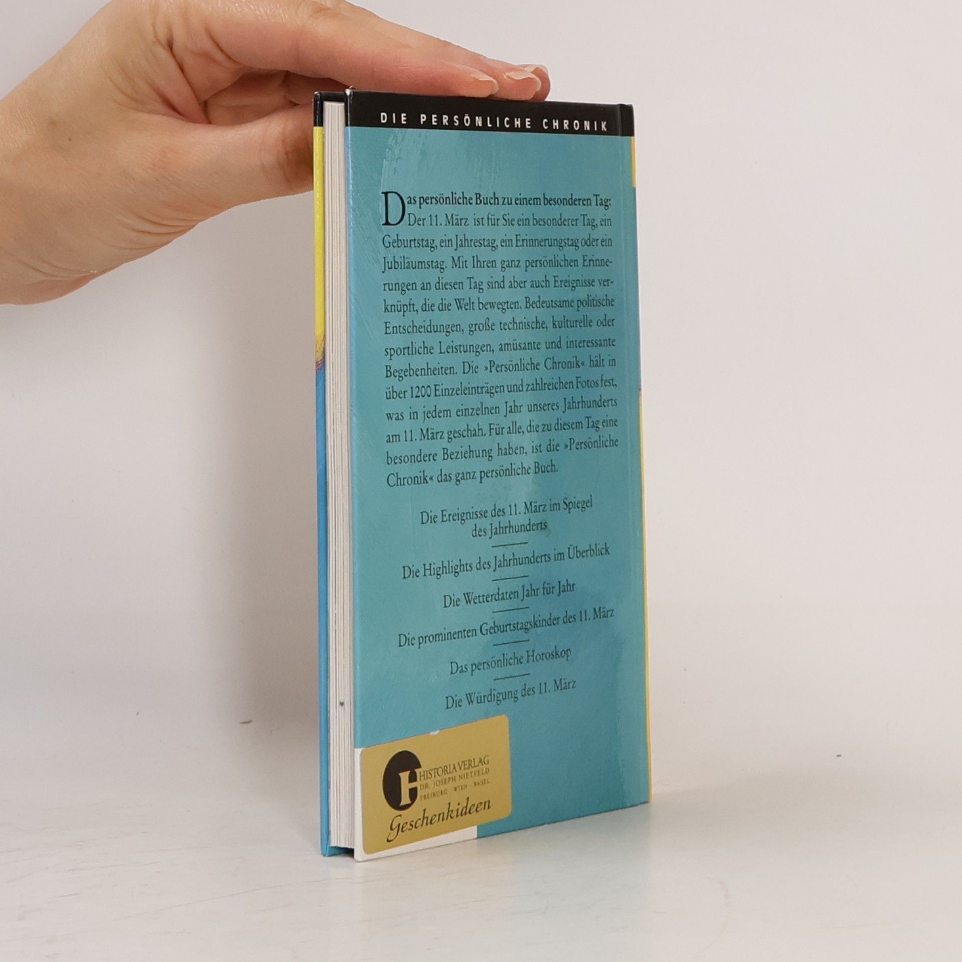 Kolektiv autorů Die persönliche Chronik. Das Buch vom 11.März