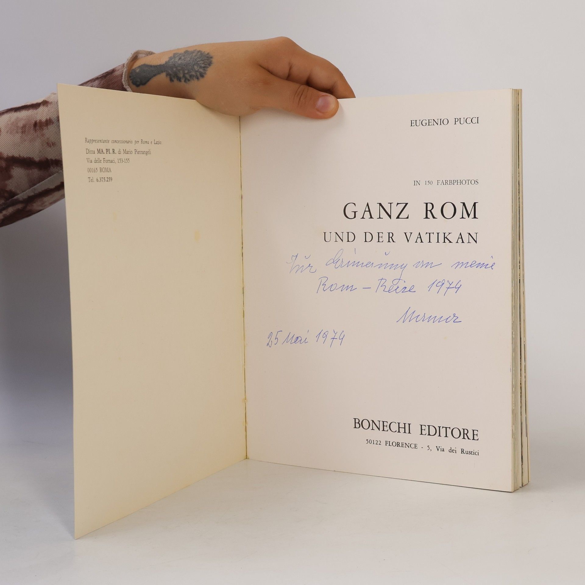 Eugenio Pucci Ganz Rom. Der Vatikan und die Sixtinische Kapelle