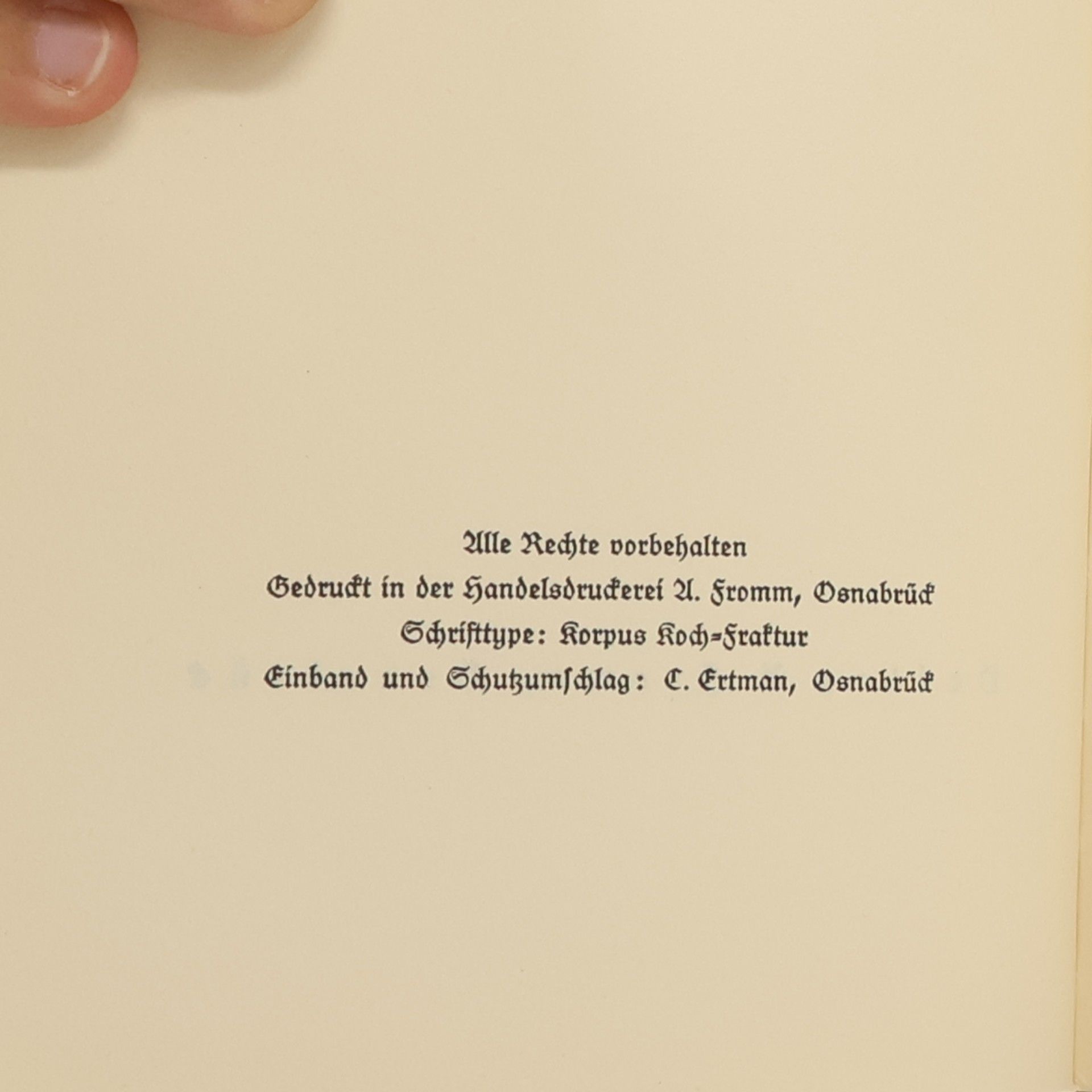 Ludwig Bäte Fenster nach Norden