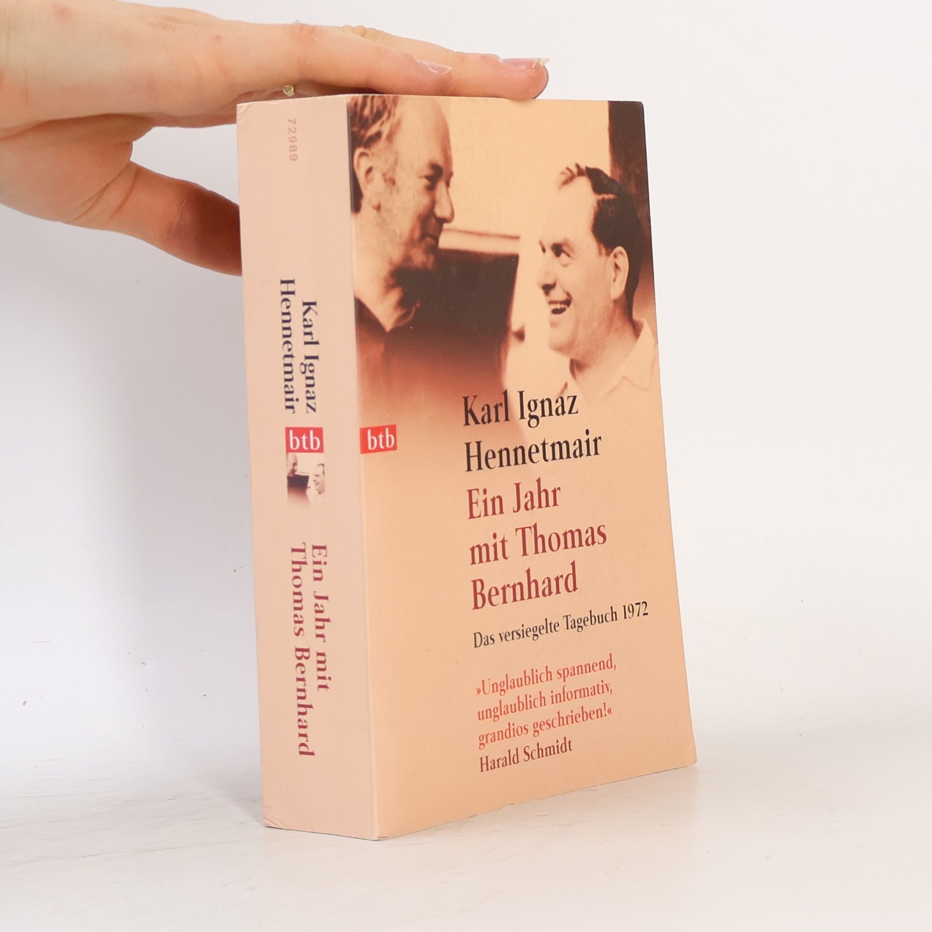 Karl Ignaz Hennetmair Ein Jahr mit Thomas Bernhard
