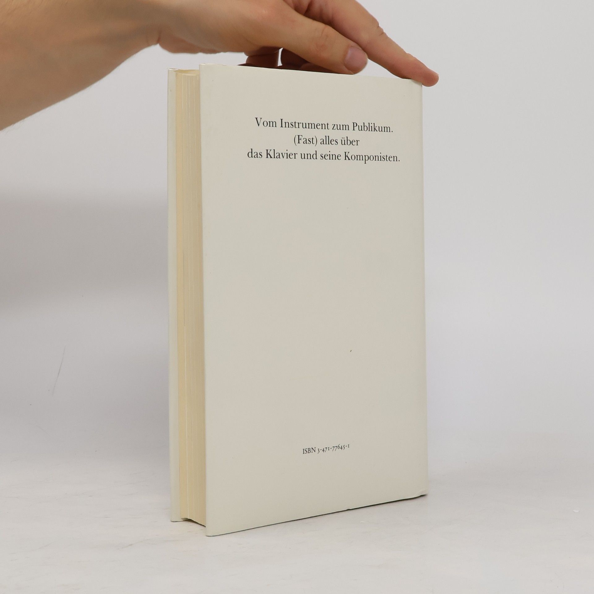 Peter Gradenwitz Kleine Kulturgeschichte der Klaviermusik